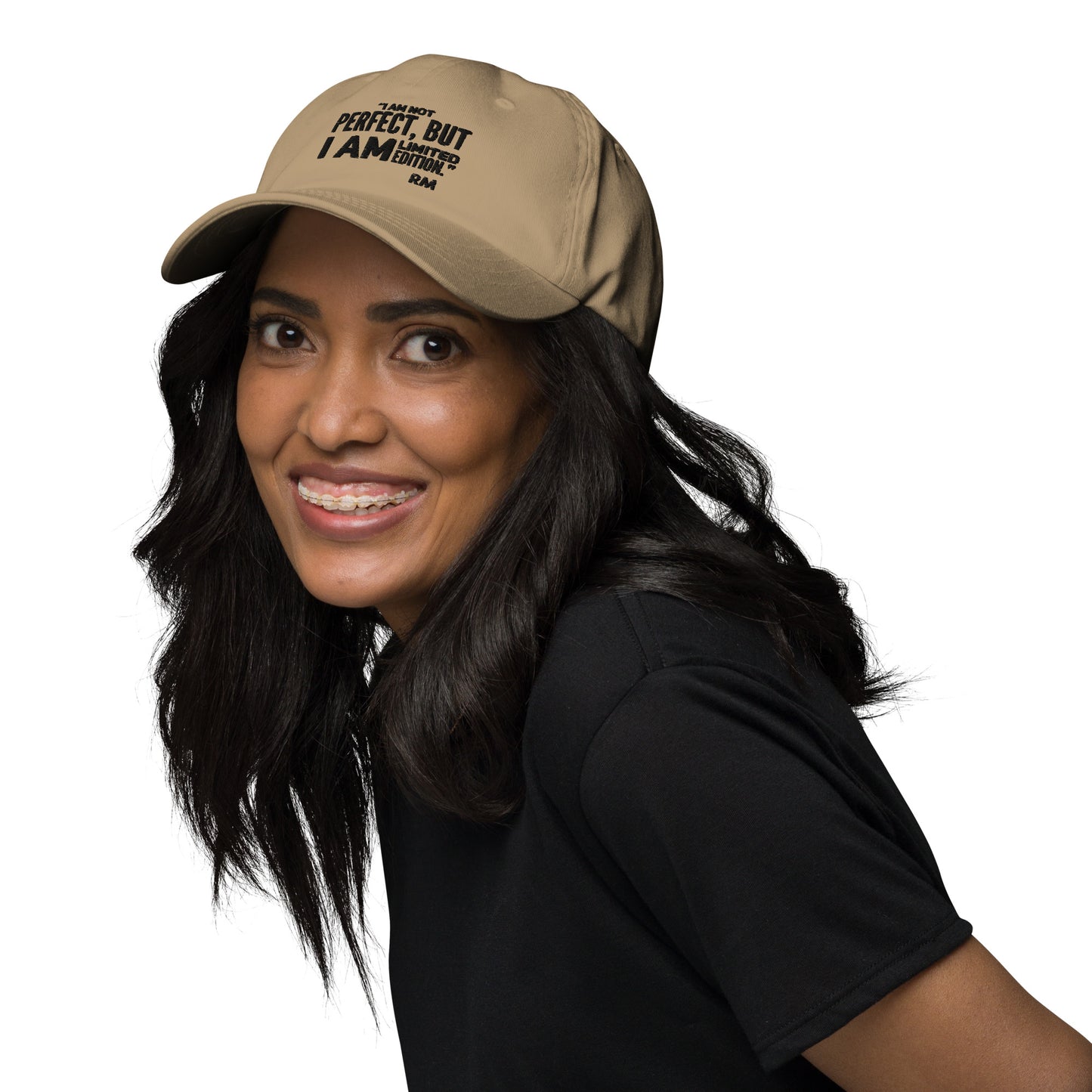 Limited Edition RM Quote embroidered baseball hat