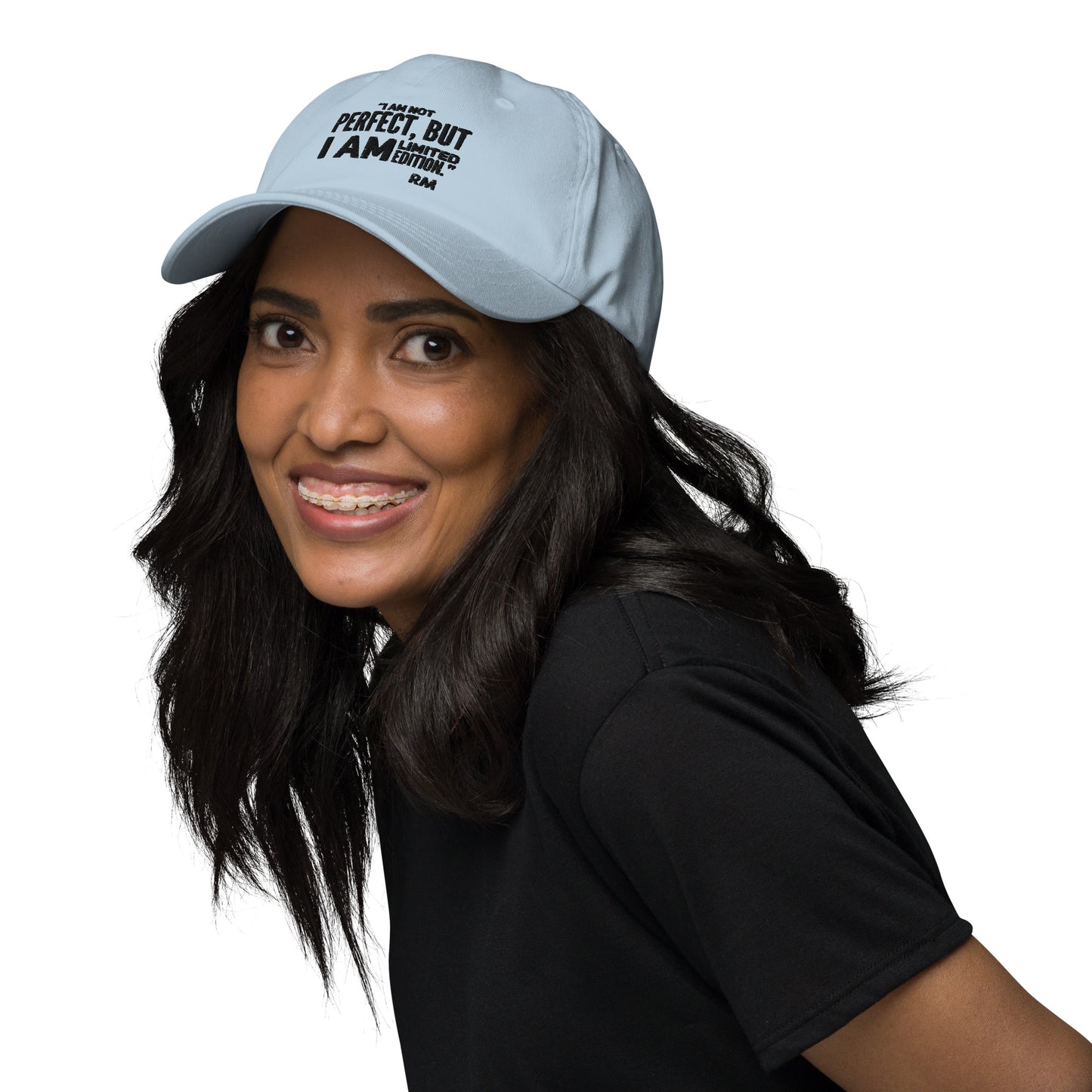 Limited Edition RM Quote embroidered baseball hat