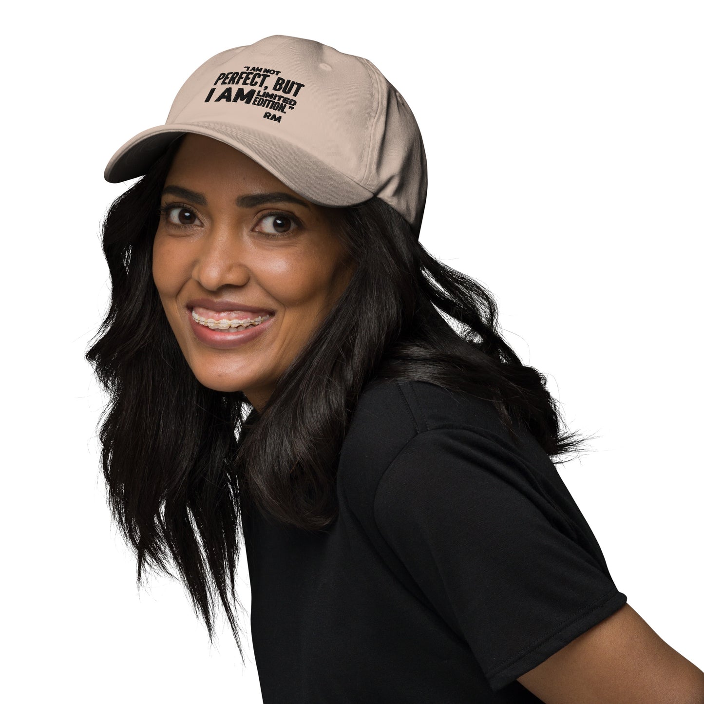 Limited Edition RM Quote embroidered baseball hat