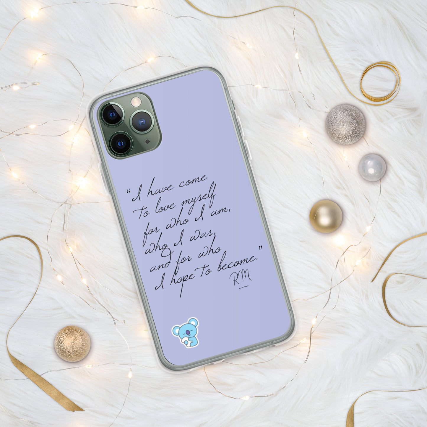 RM Quote "I have come to love myself..."Case for iPhone®