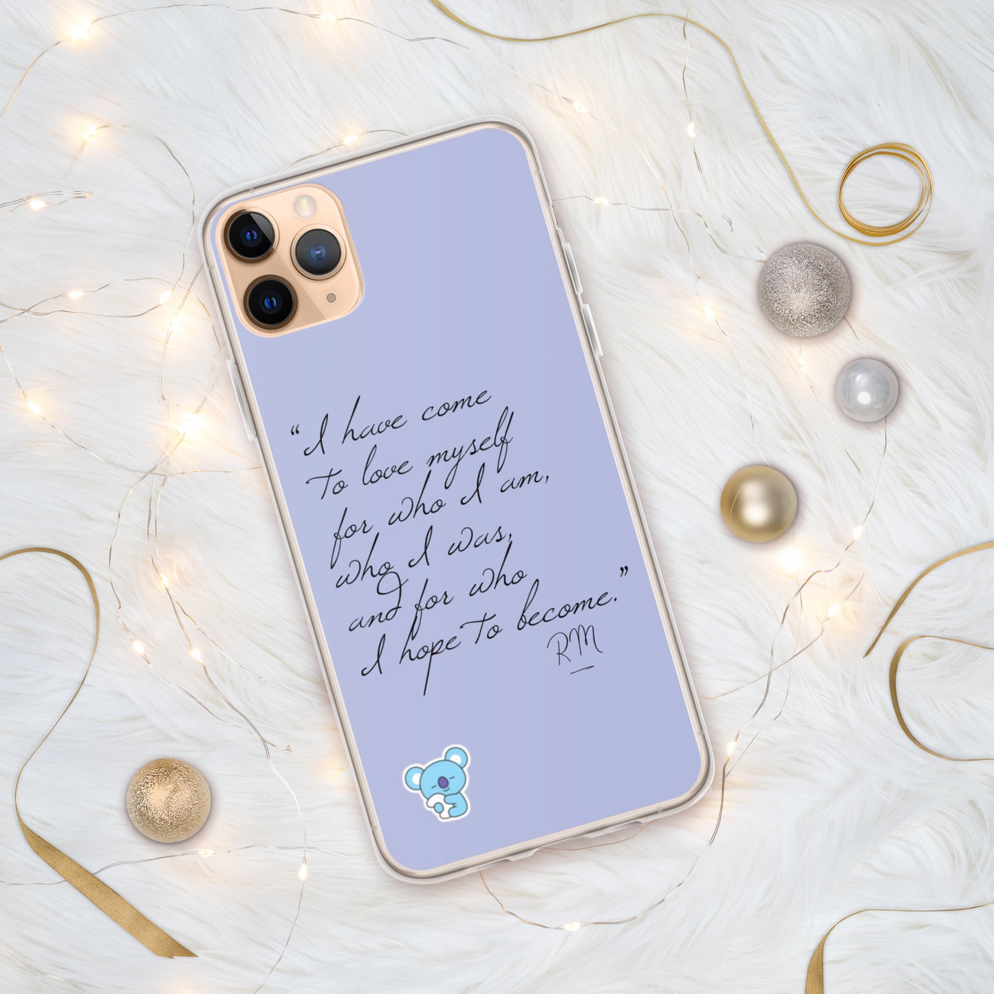RM Quote "I have come to love myself..."Case for iPhone®