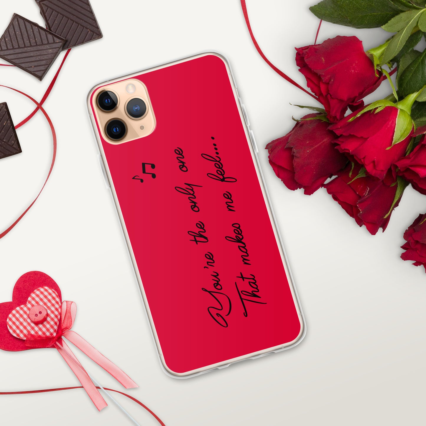 You're the only one that makes me feel Case for iPhone®