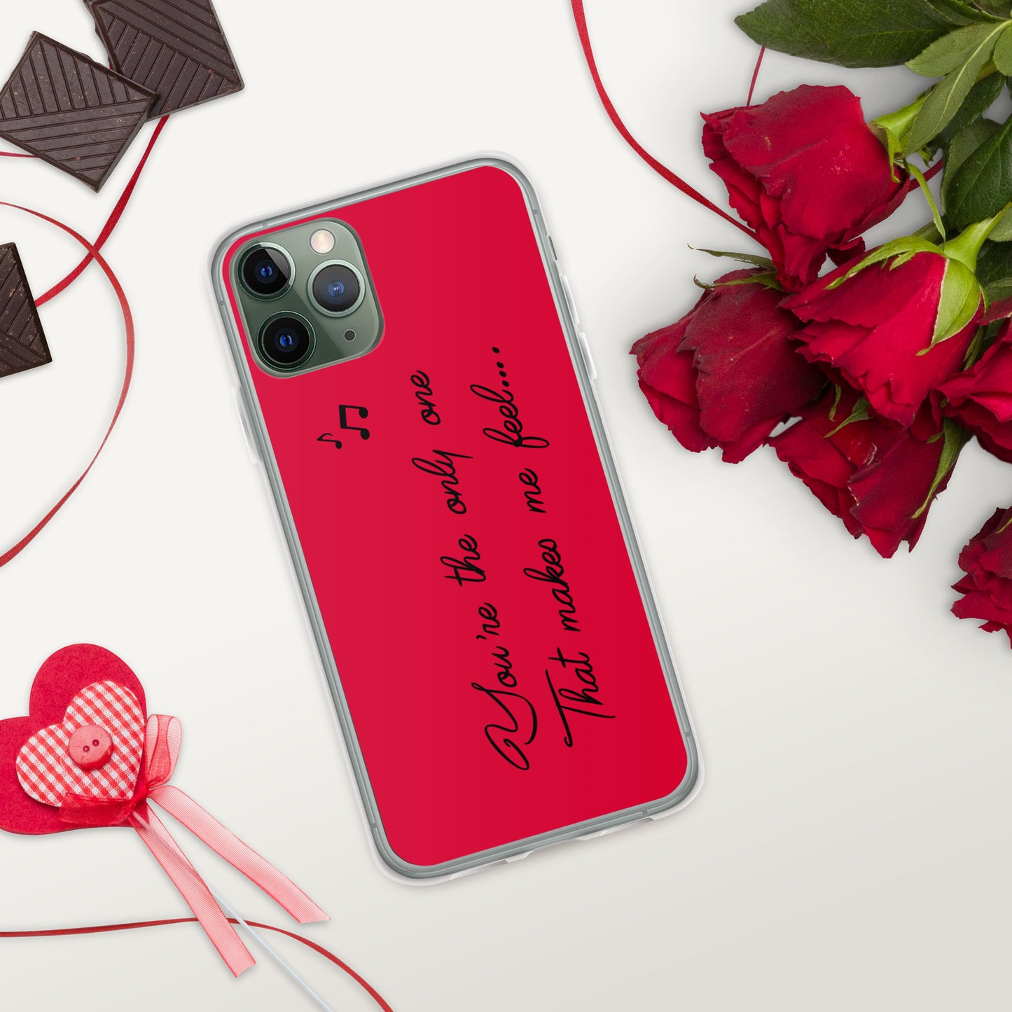 You're the only one that makes me feel Case for iPhone®