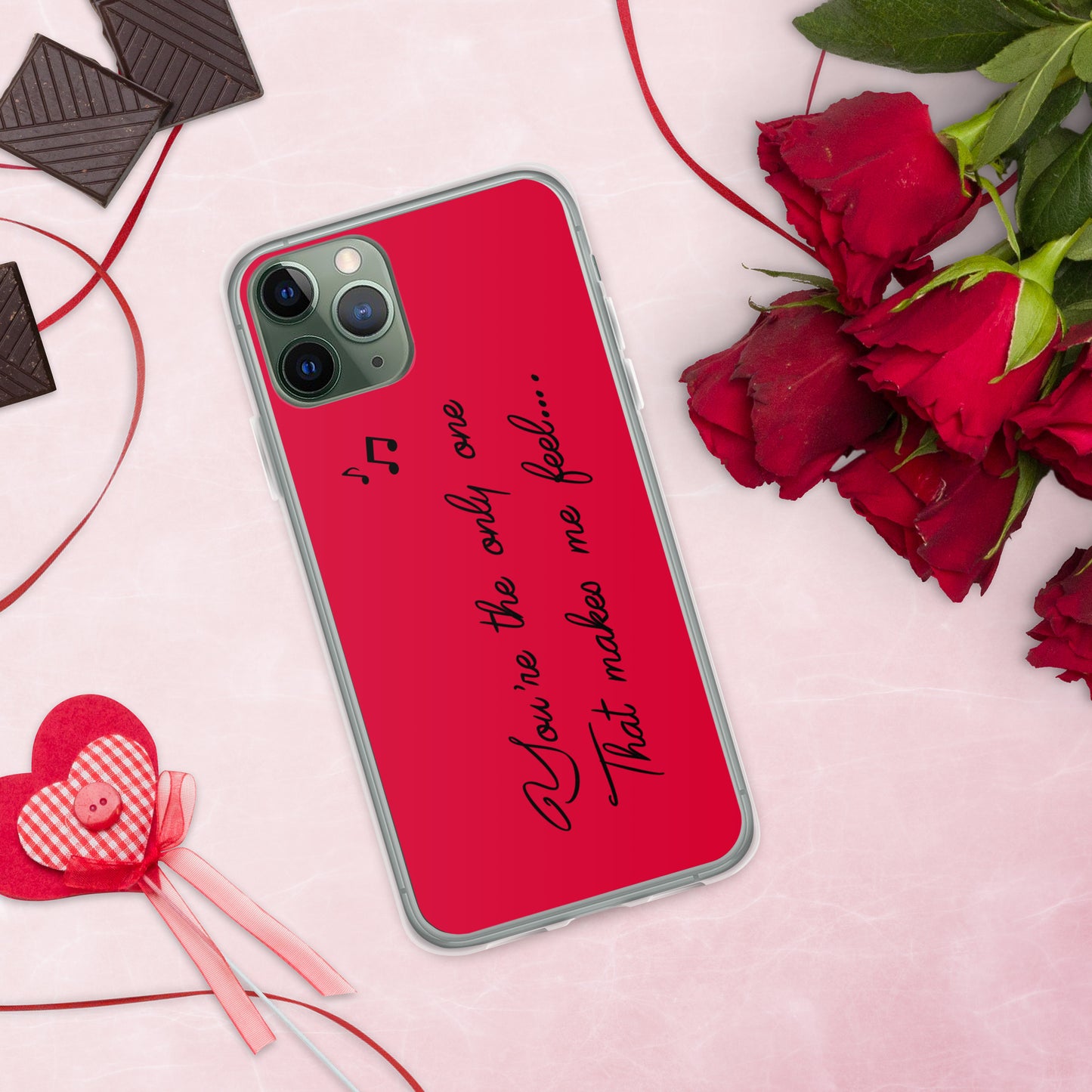 You're the only one that makes me feel Case for iPhone®