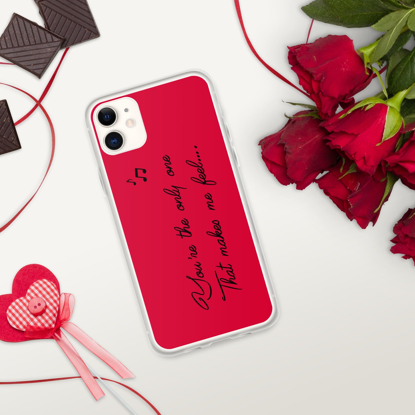 You're the only one that makes me feel Case for iPhone®