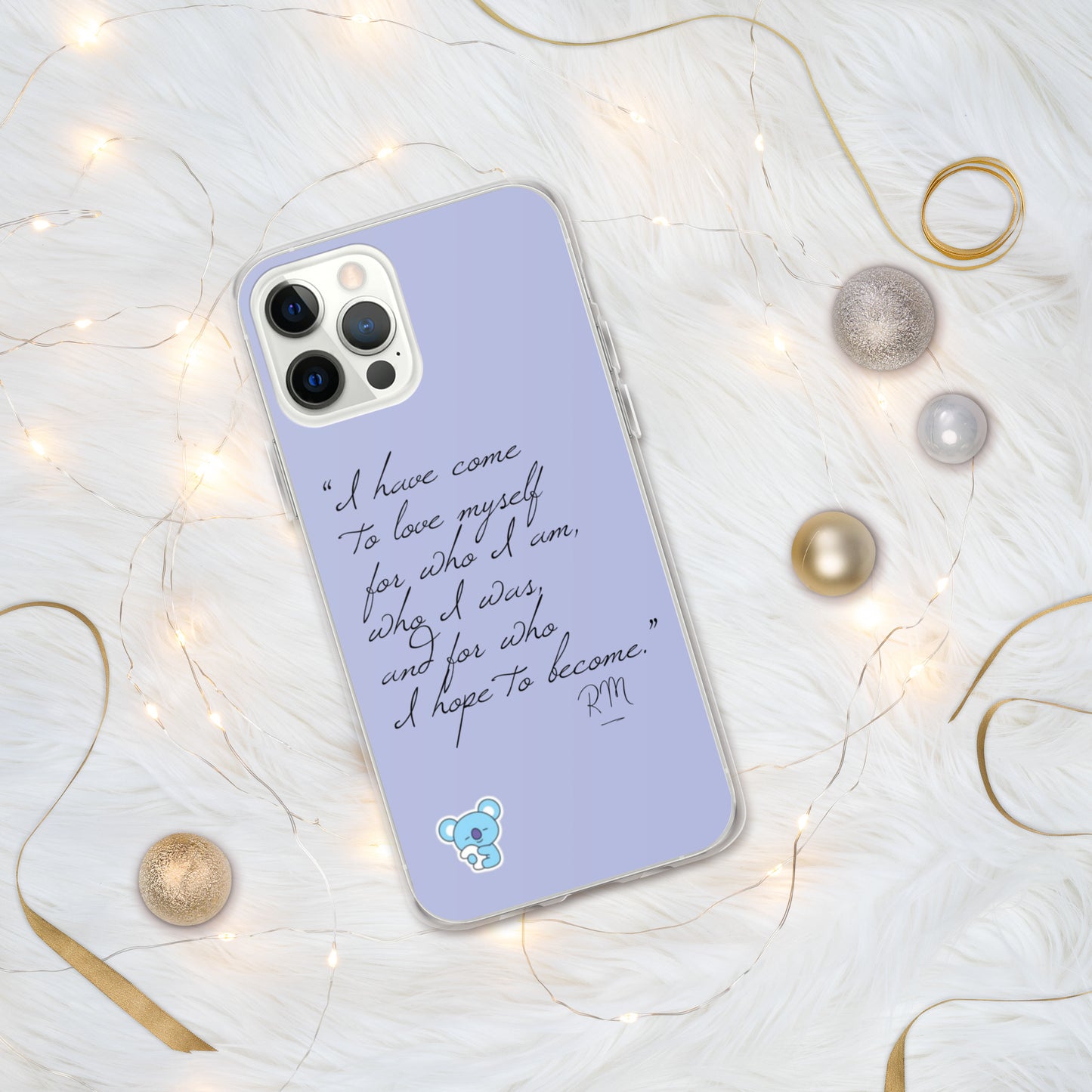 RM Quote "I have come to love myself..."Case for iPhone®