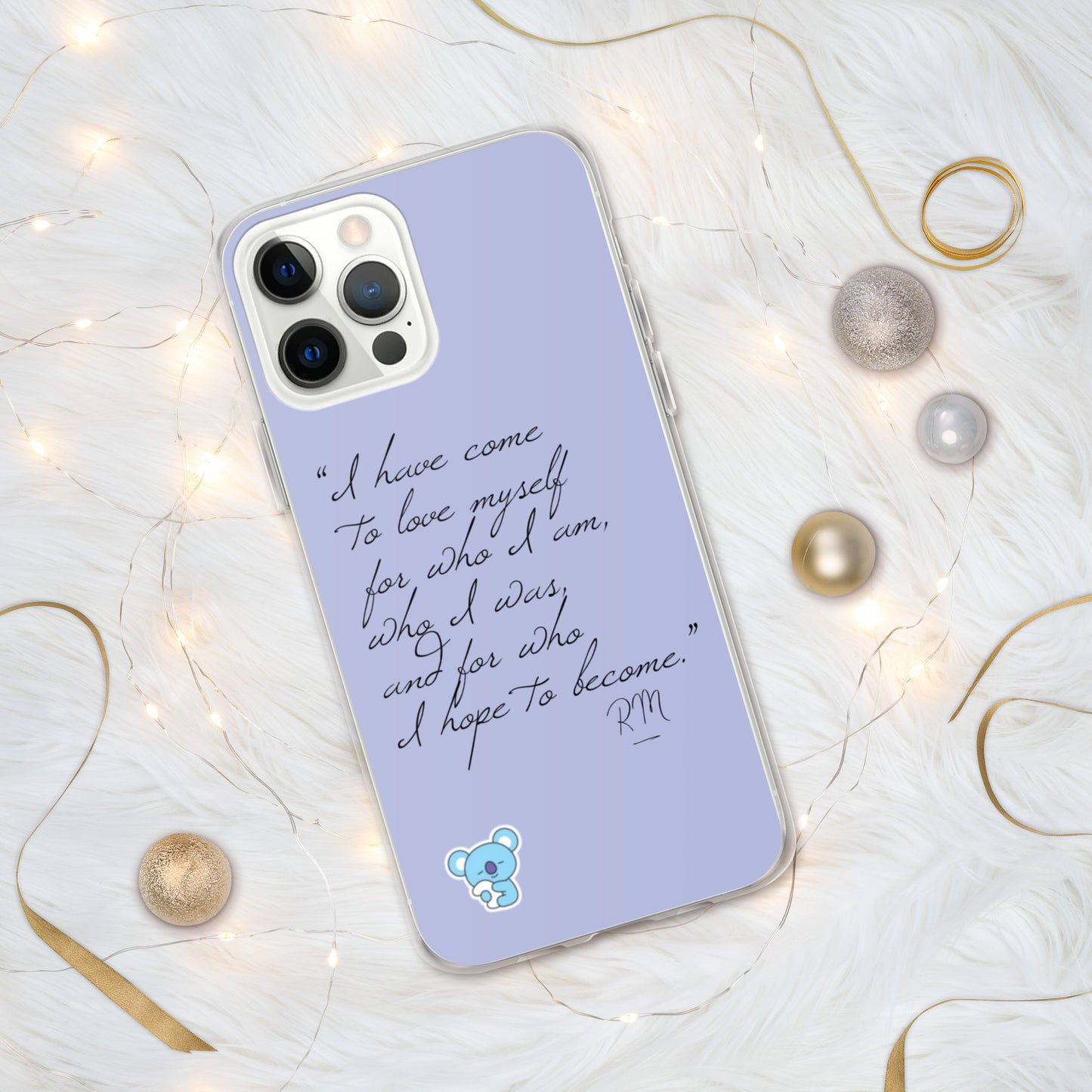 RM Quote "I have come to love myself..."Case for iPhone®