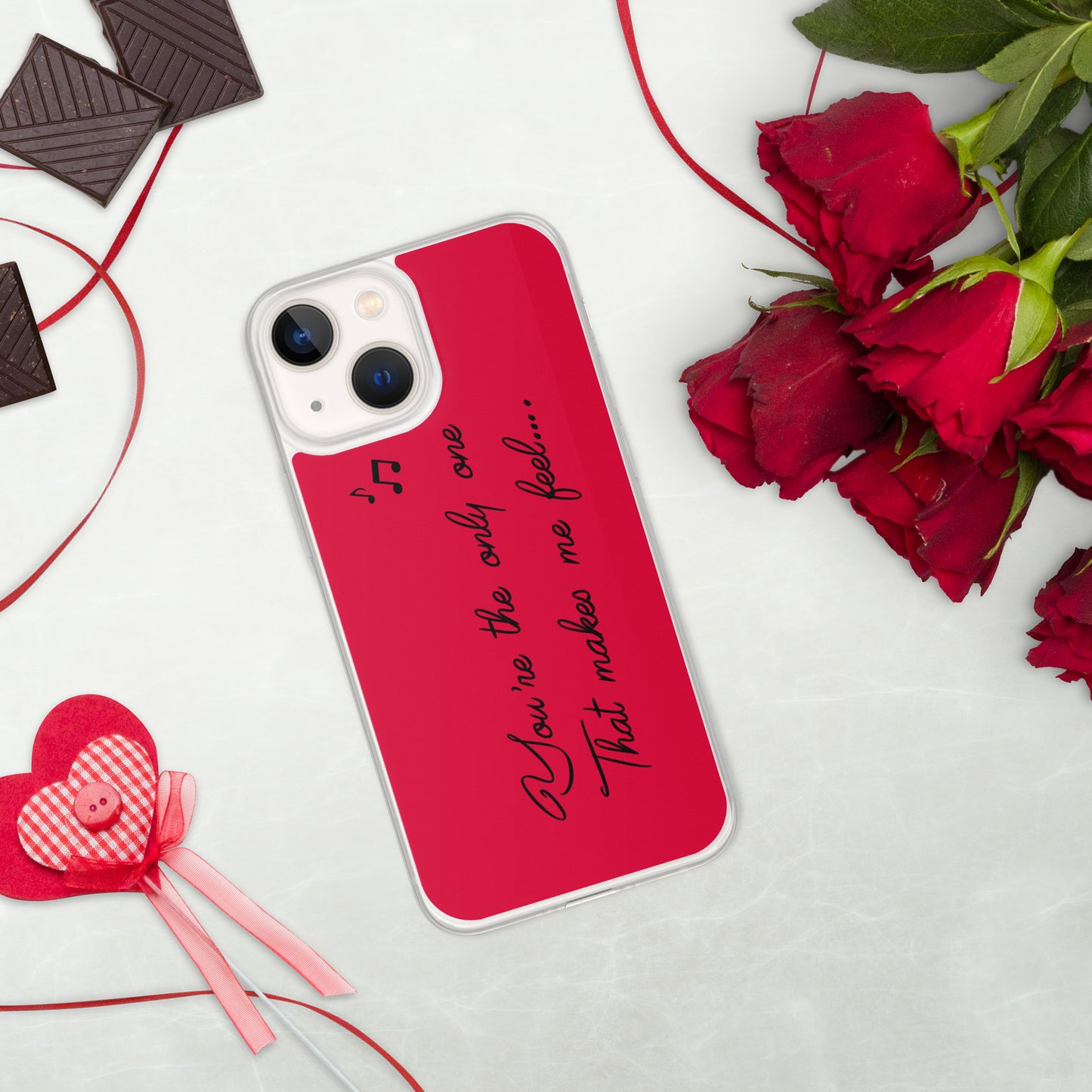 You're the only one that makes me feel Case for iPhone®