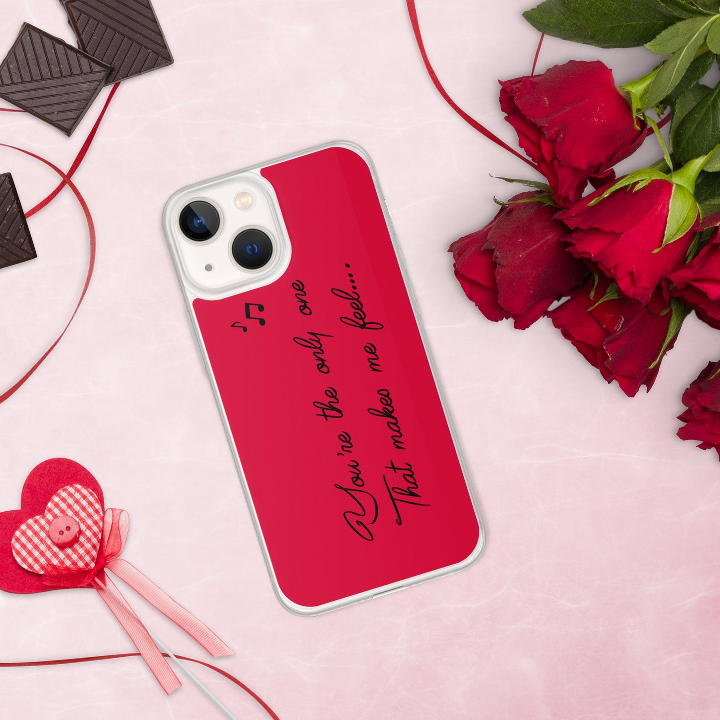 You're the only one that makes me feel Case for iPhone®