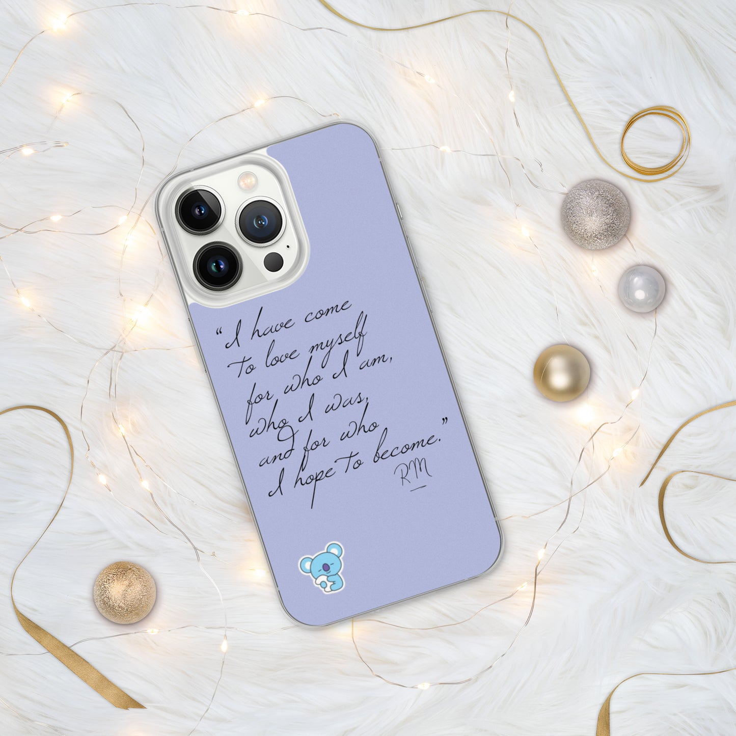 RM Quote "I have come to love myself..."Case for iPhone®
