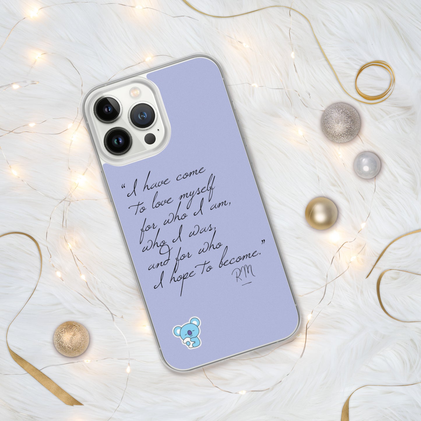 RM Quote "I have come to love myself..."Case for iPhone®