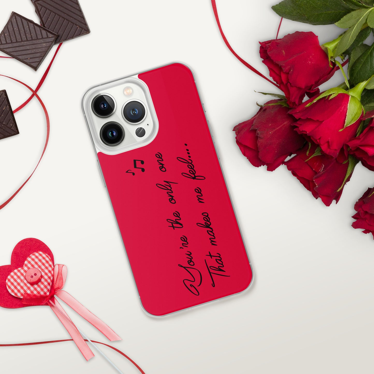 You're the only one that makes me feel Case for iPhone®
