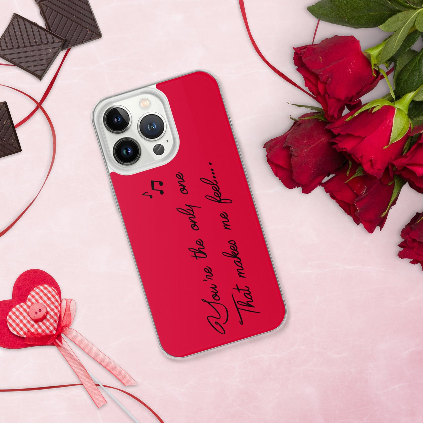 You're the only one that makes me feel Case for iPhone®