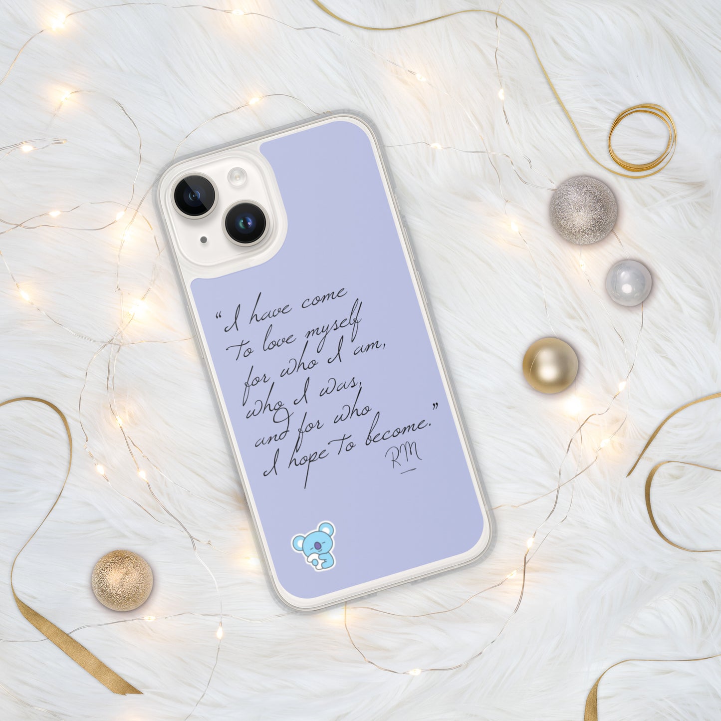 RM Quote "I have come to love myself..."Case for iPhone®