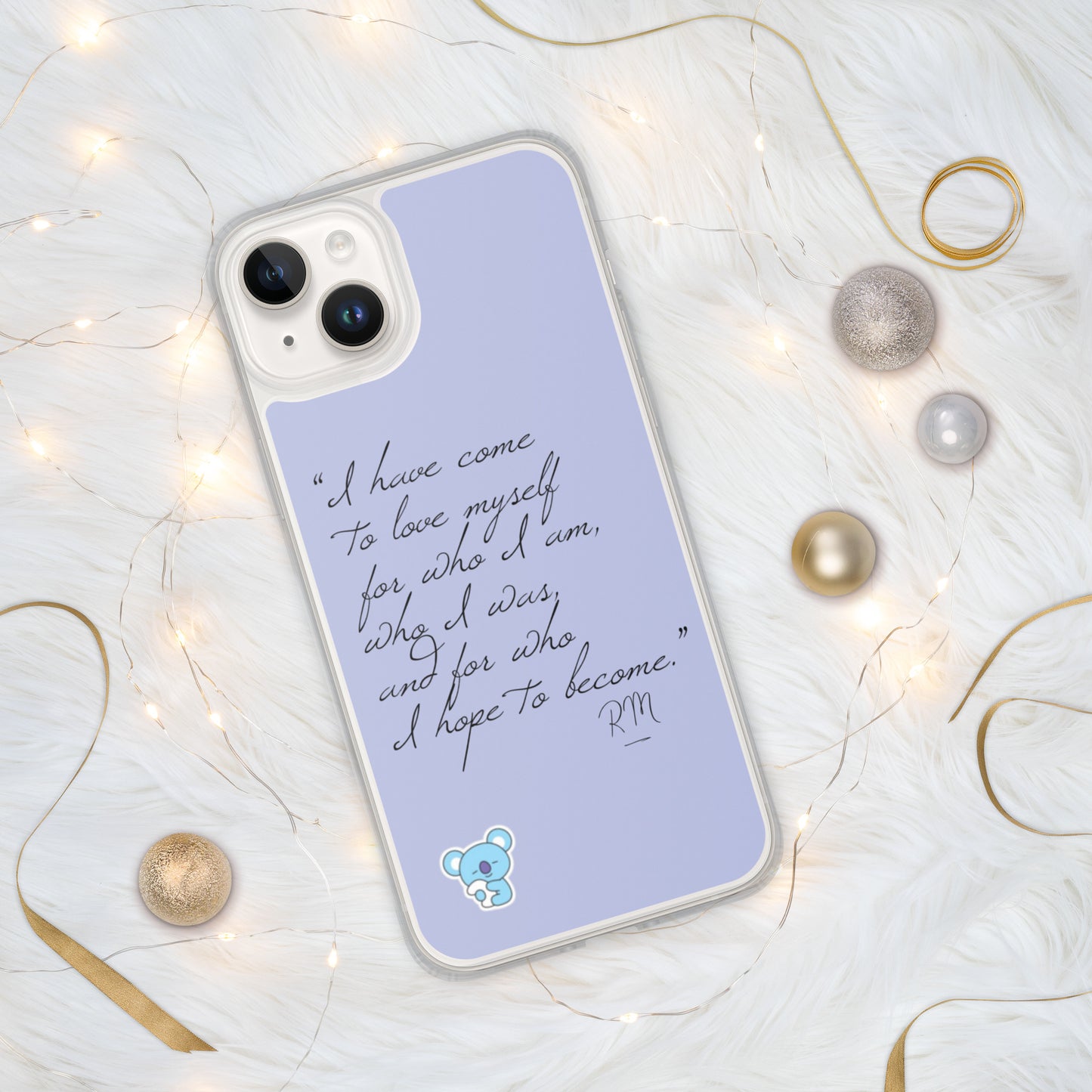 RM Quote "I have come to love myself..."Case for iPhone®