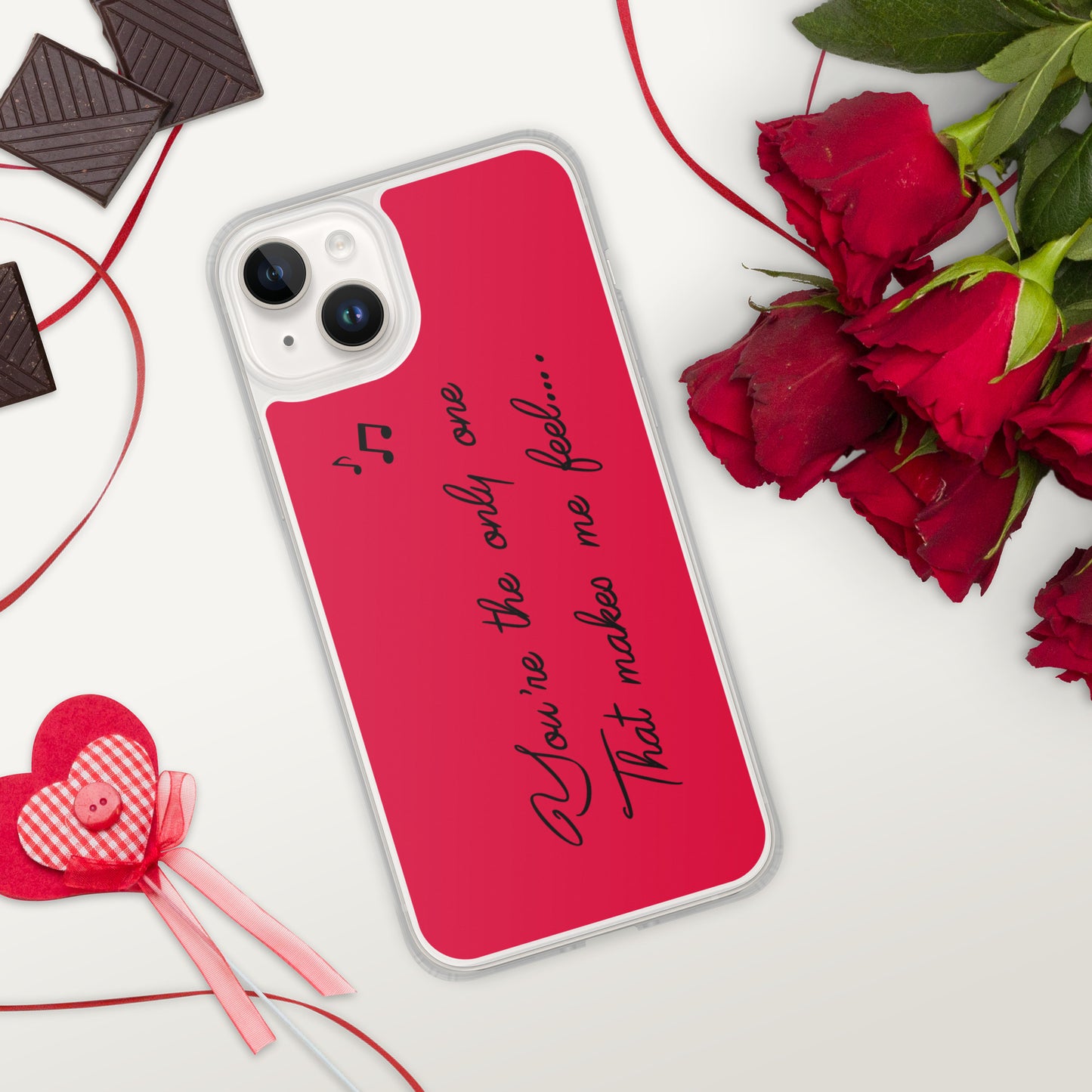 You're the only one that makes me feel Case for iPhone®