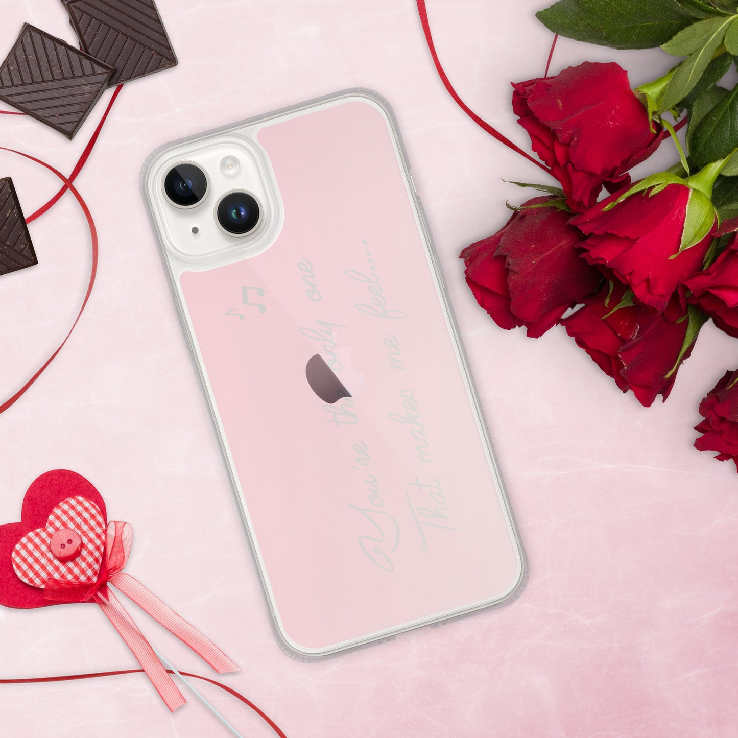 You're the only one that makes me feel Case for iPhone®
