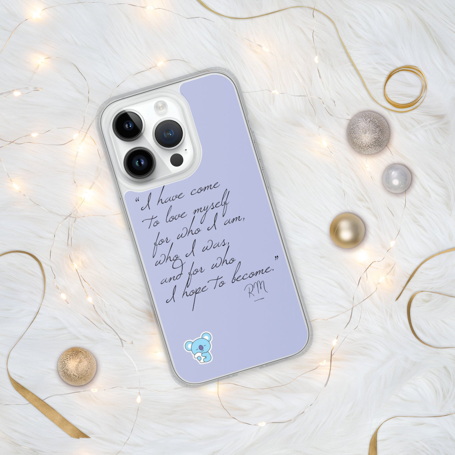 RM Quote "I have come to love myself..."Case for iPhone®
