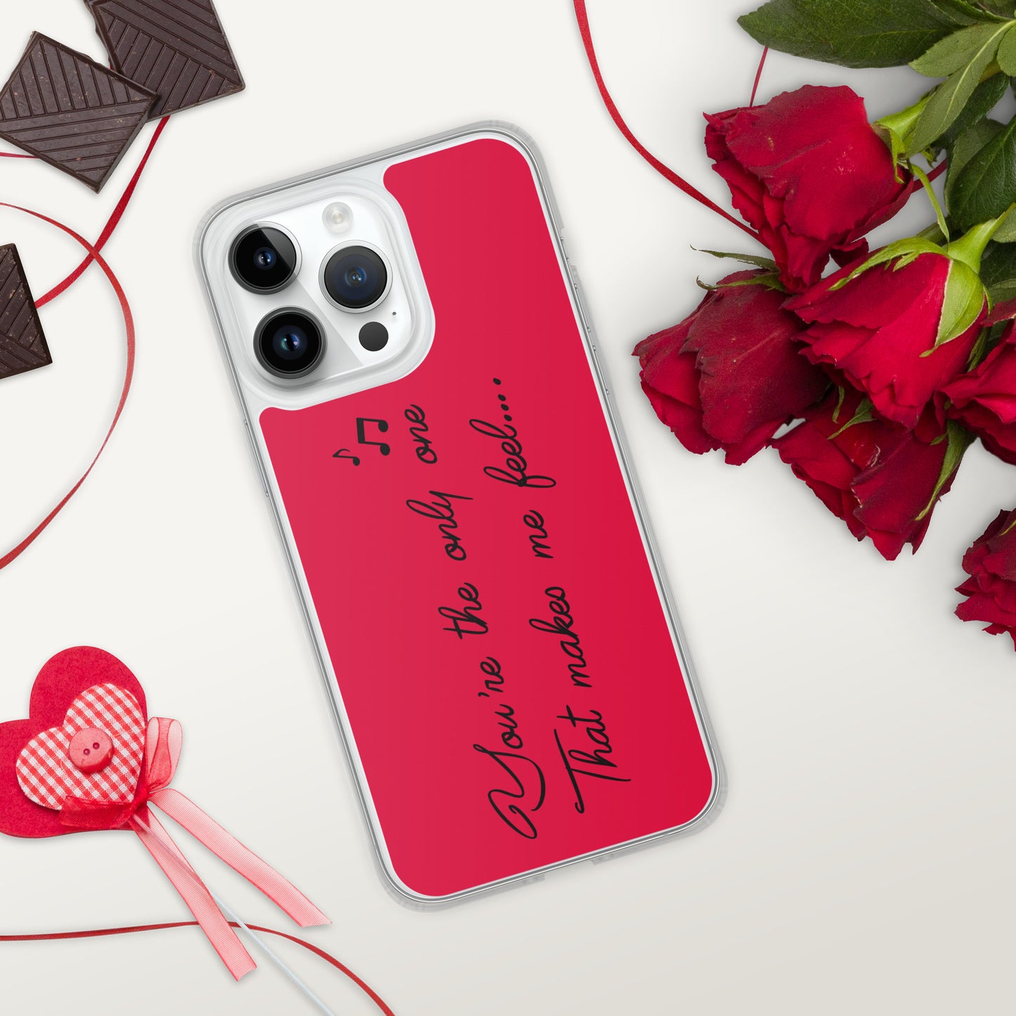 You're the only one that makes me feel Case for iPhone®