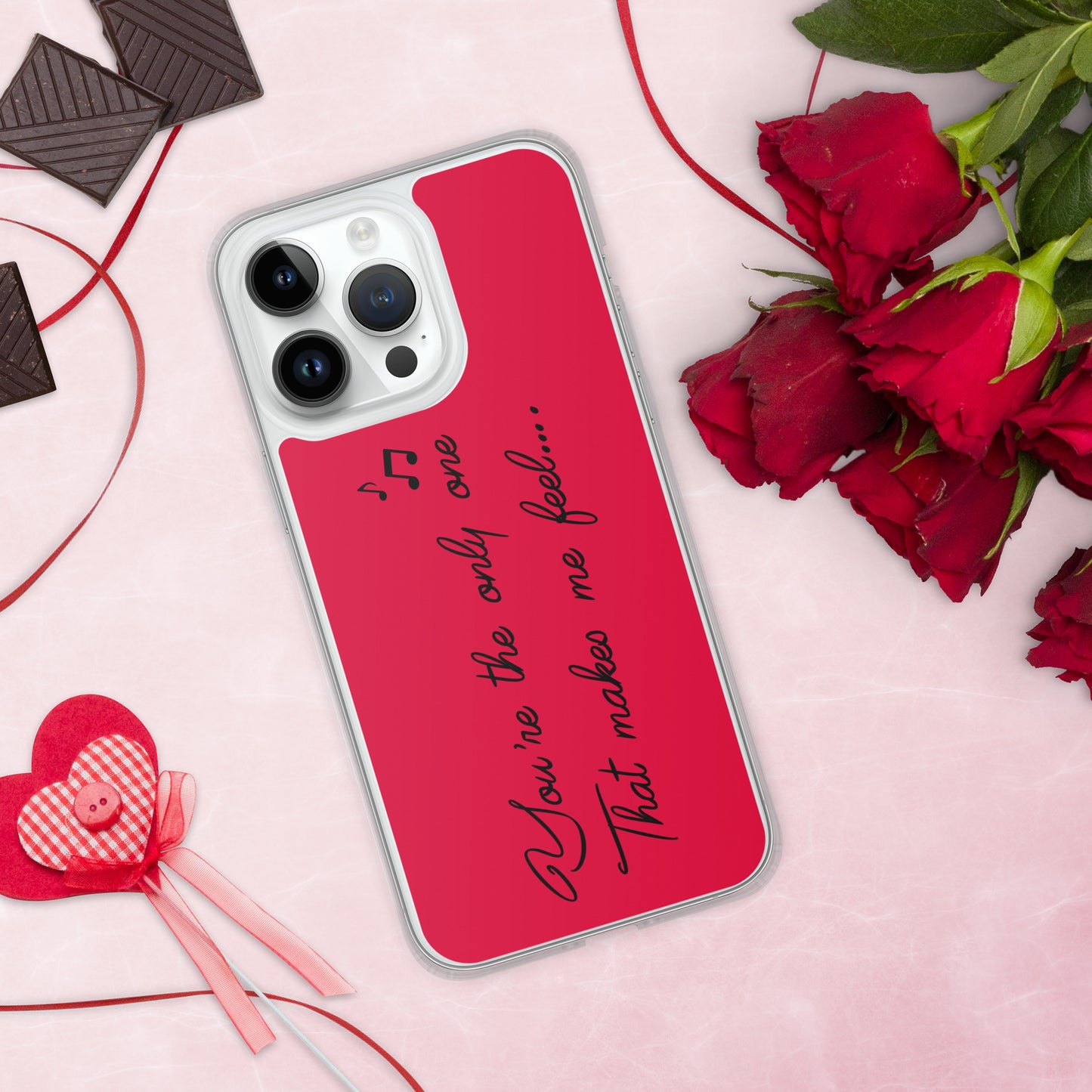 You're the only one that makes me feel Case for iPhone®