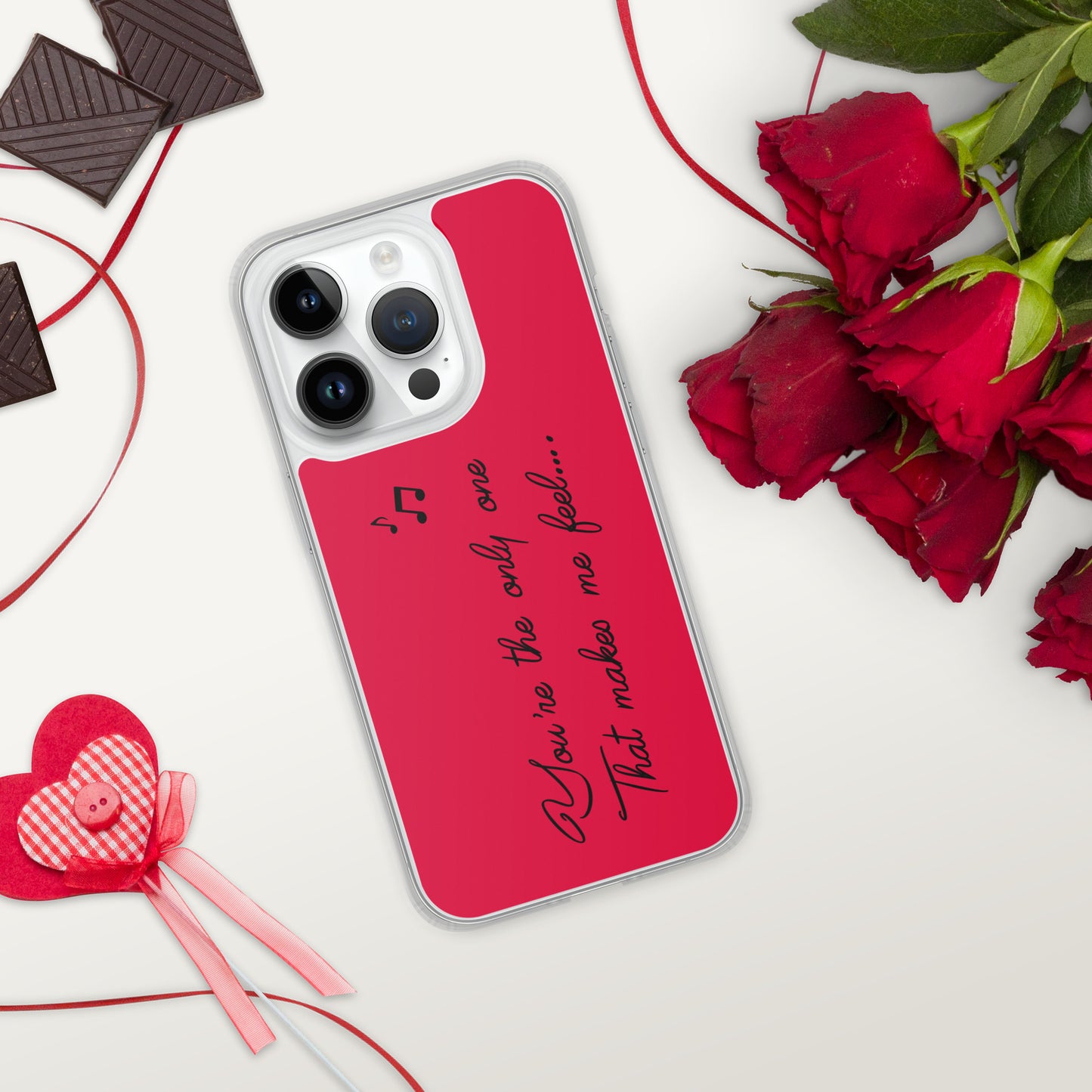 You're the only one that makes me feel Case for iPhone®