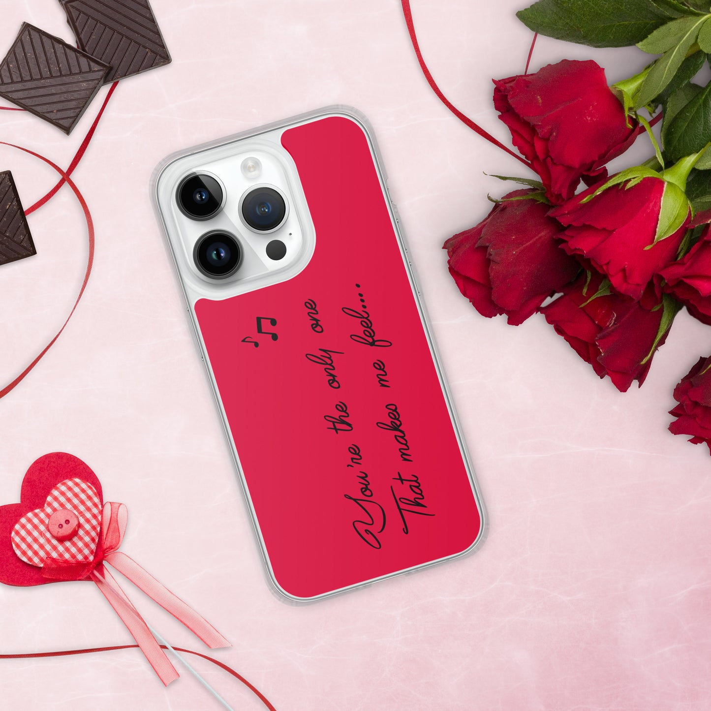 You're the only one that makes me feel Case for iPhone®