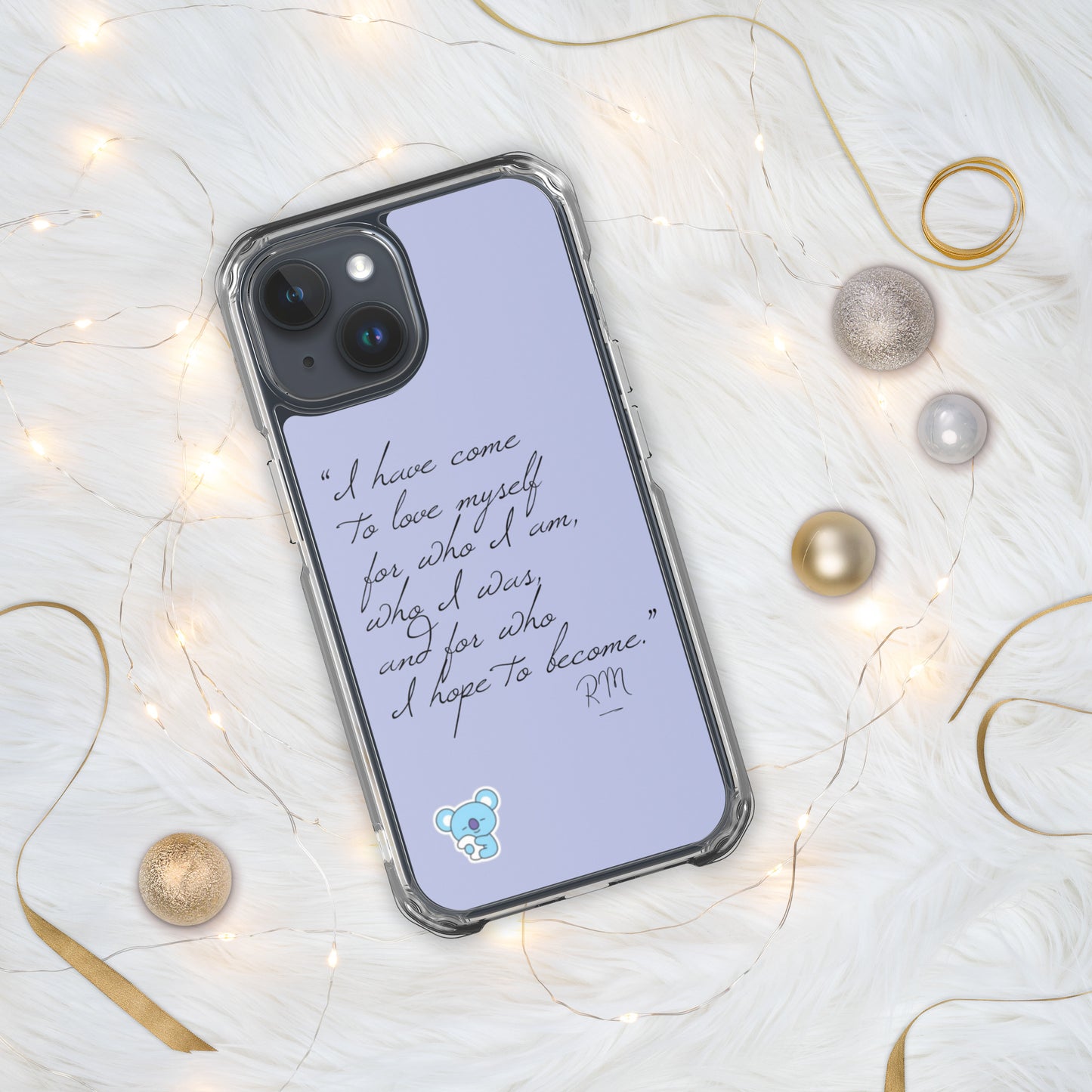 RM Quote "I have come to love myself..."Case for iPhone®