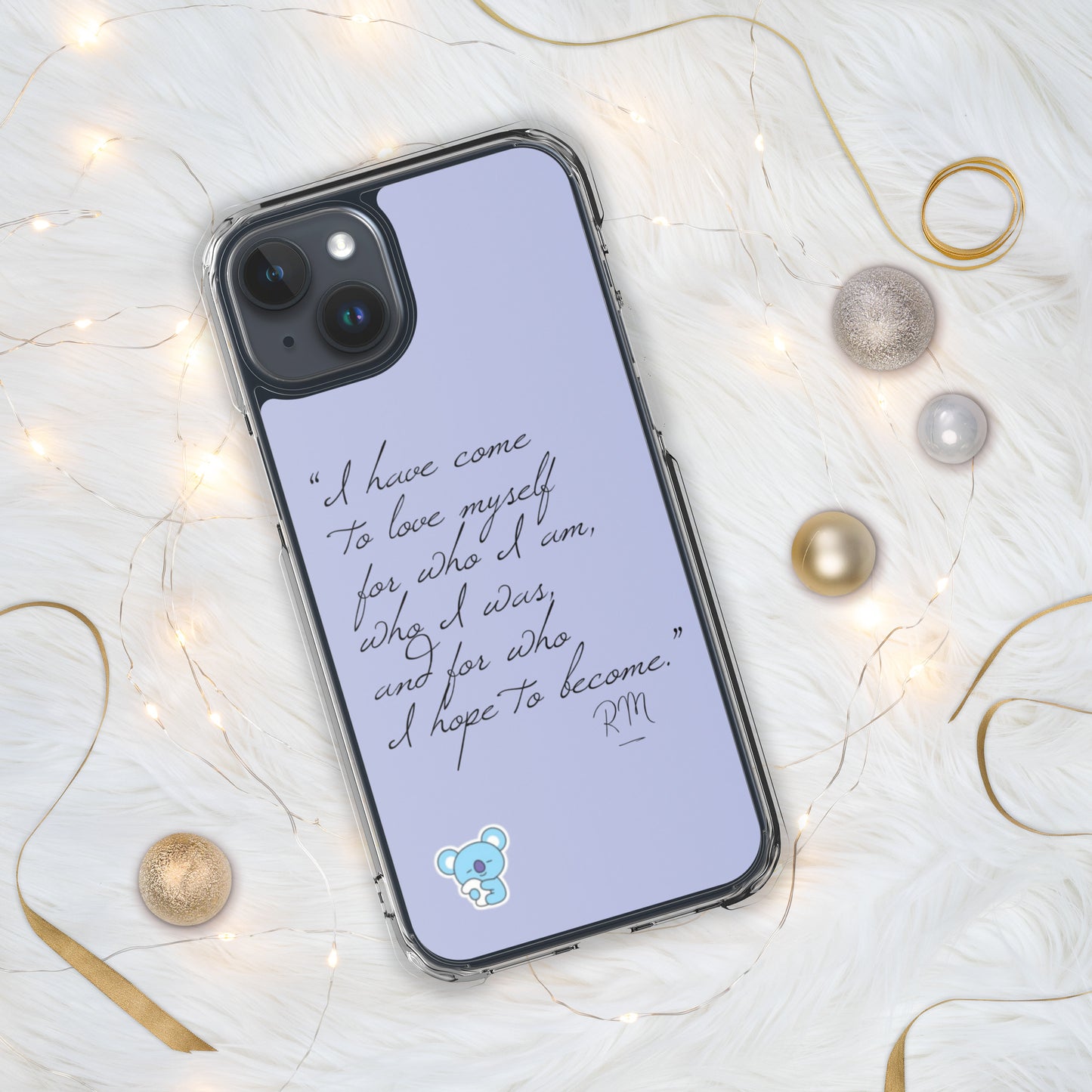 RM Quote "I have come to love myself..."Case for iPhone®