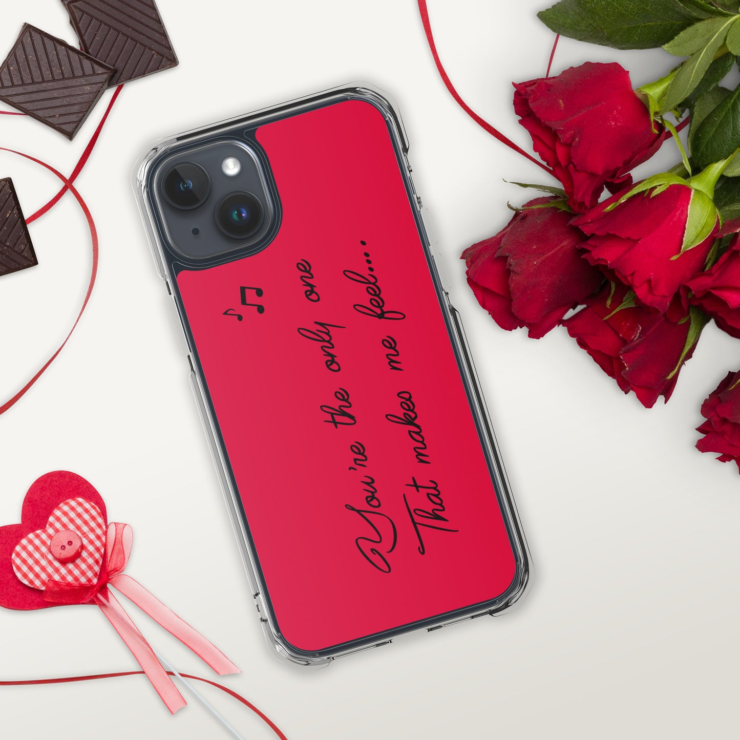 You're the only one that makes me feel Case for iPhone®