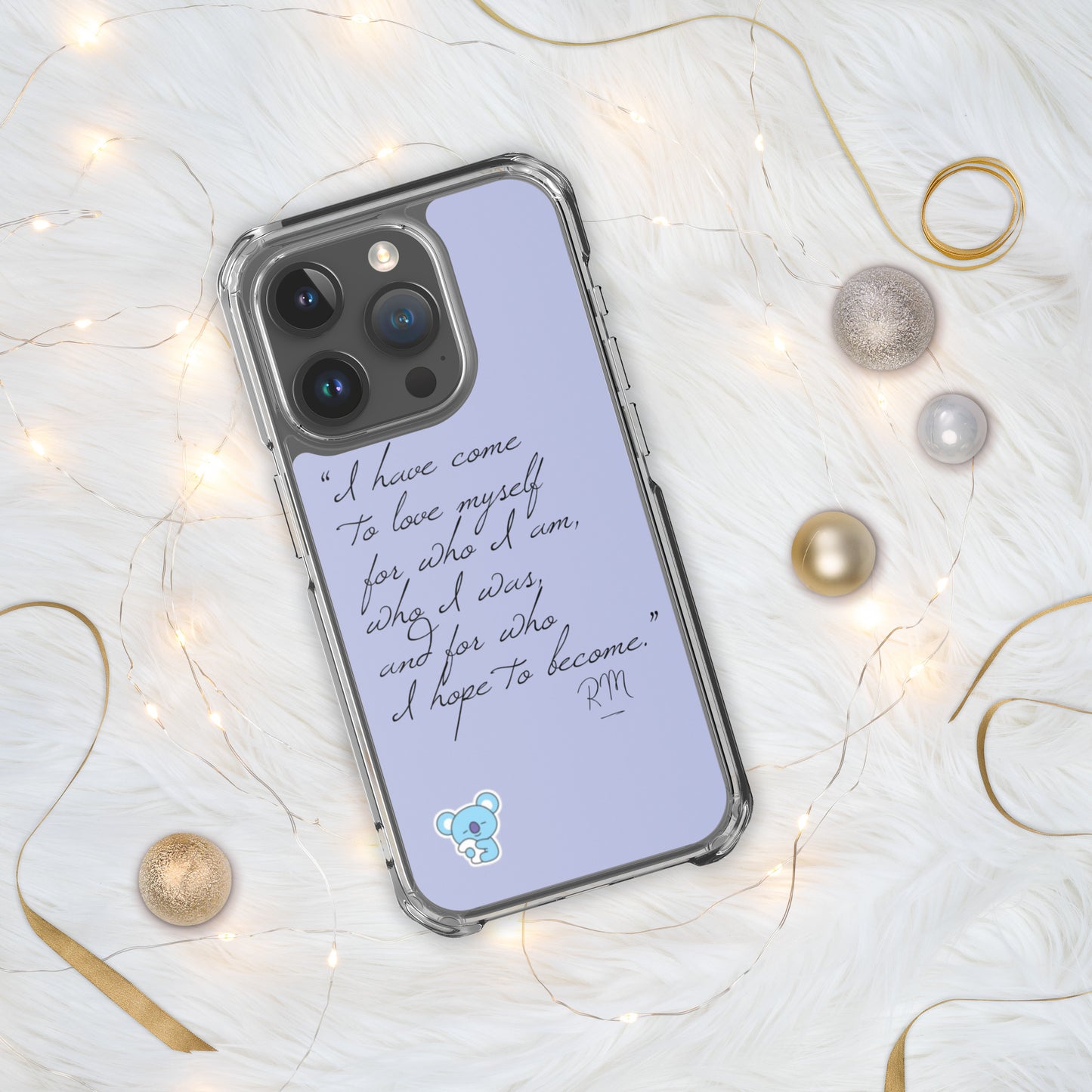 RM Quote "I have come to love myself..."Case for iPhone®