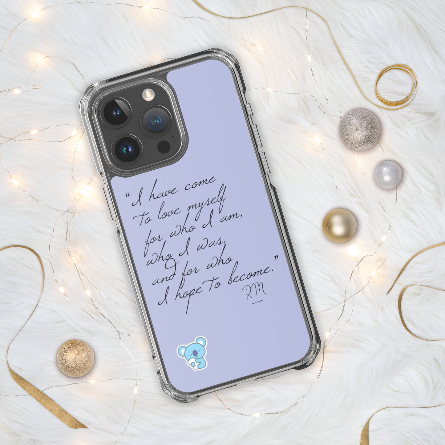 RM Quote "I have come to love myself..."Case for iPhone®
