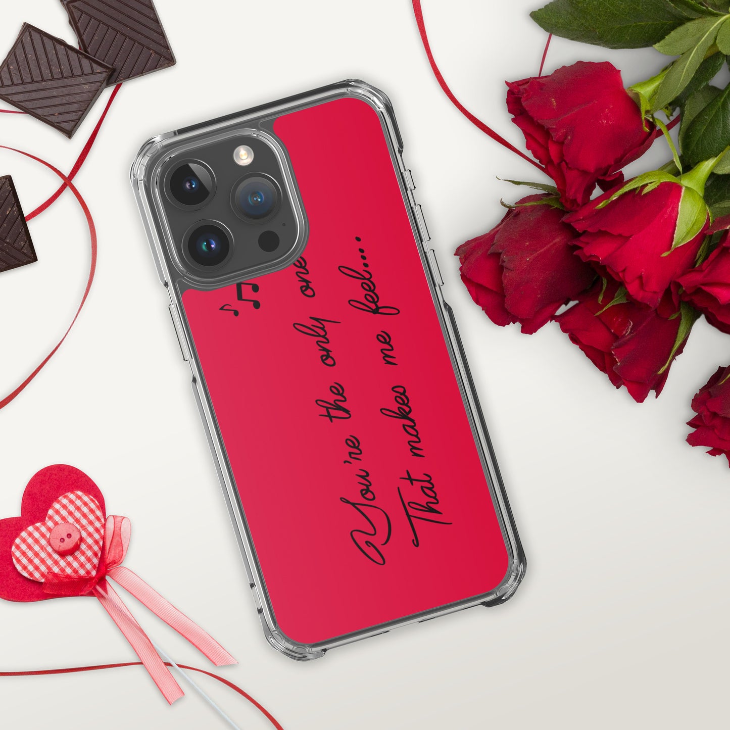 You're the only one that makes me feel Case for iPhone®