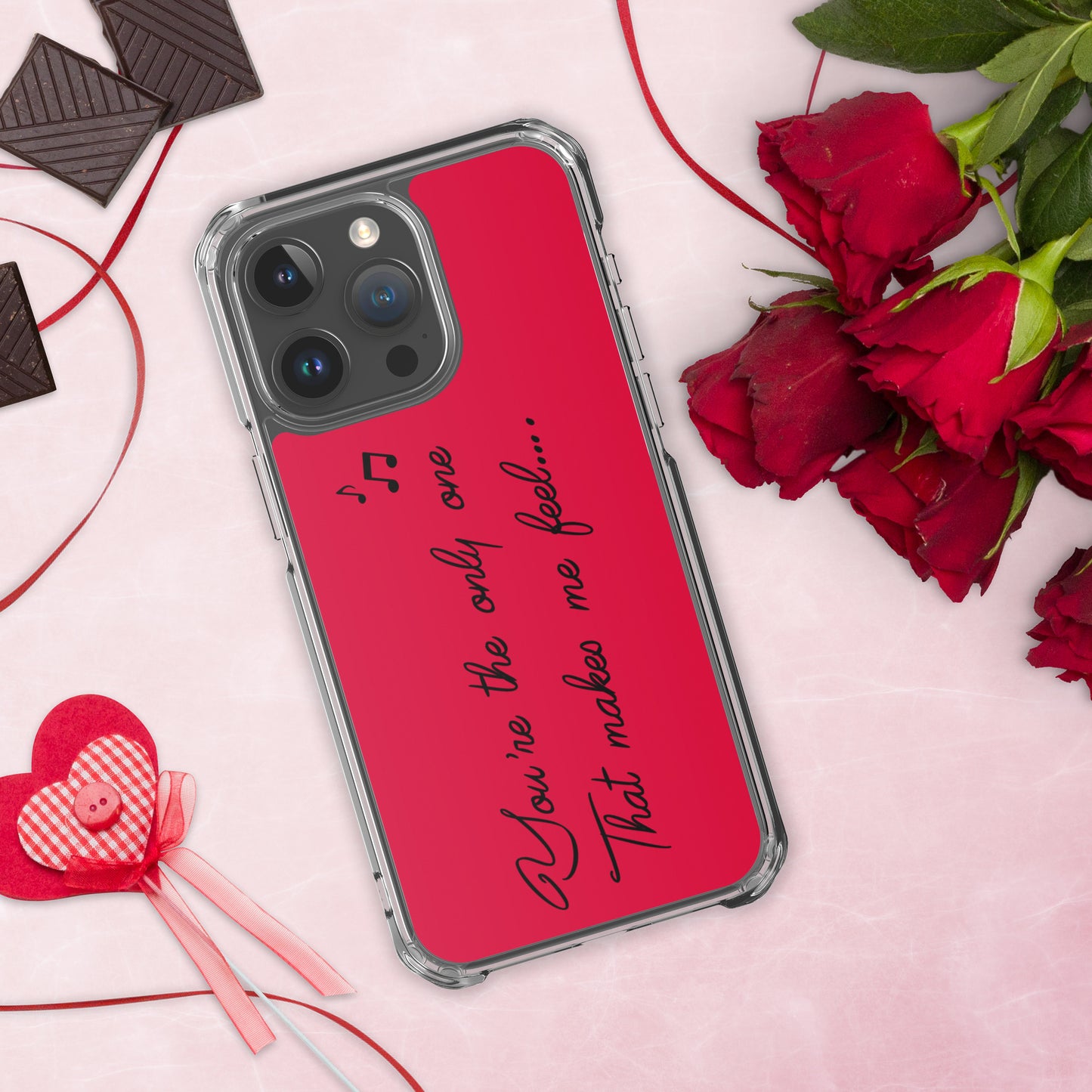 You're the only one that makes me feel Case for iPhone®