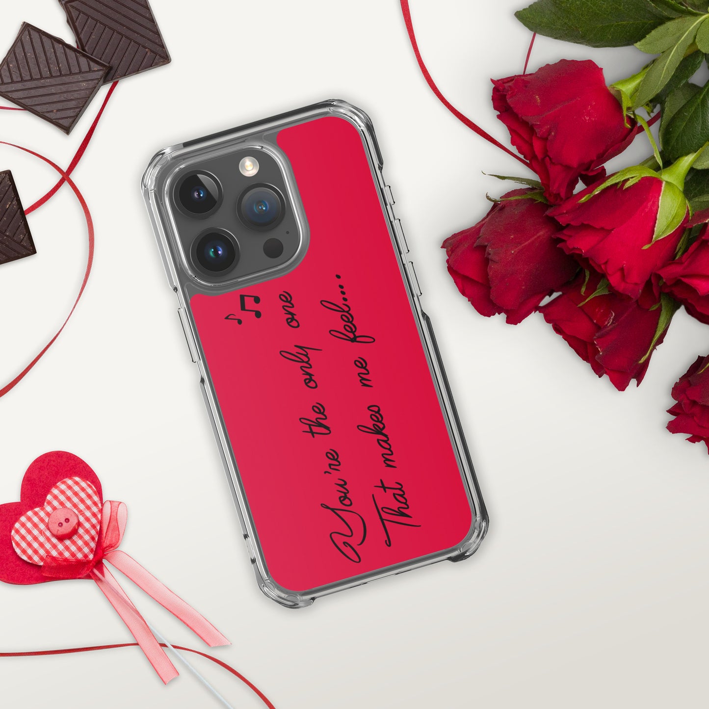 You're the only one that makes me feel Case for iPhone®