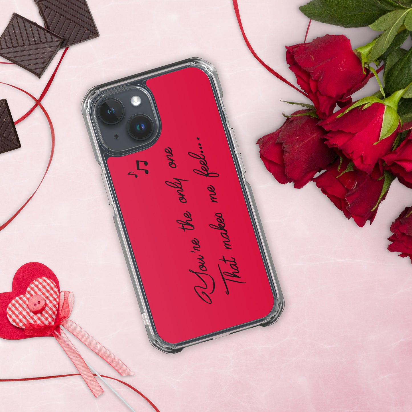 You're the only one that makes me feel Case for iPhone®