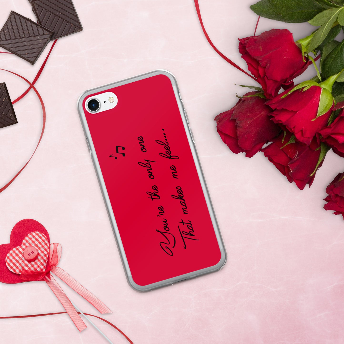 You're the only one that makes me feel Case for iPhone®
