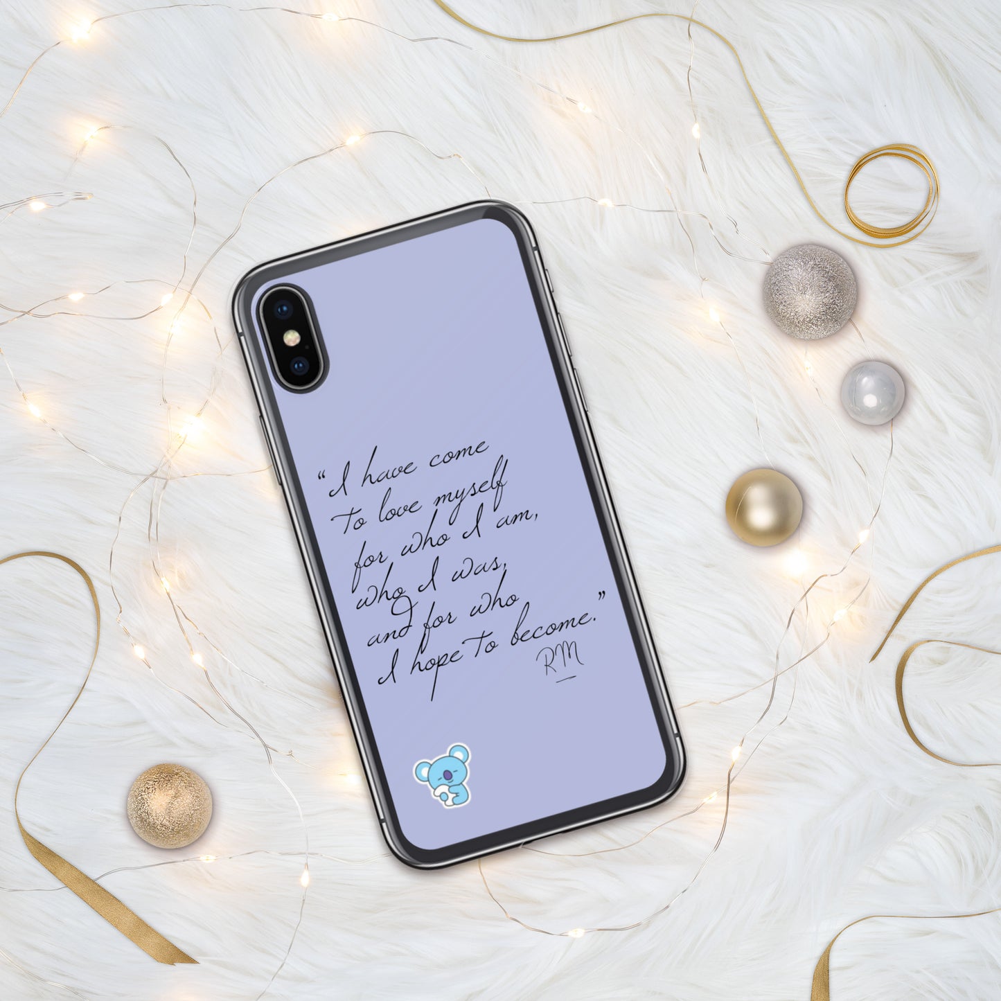 RM Quote "I have come to love myself..."Case for iPhone®
