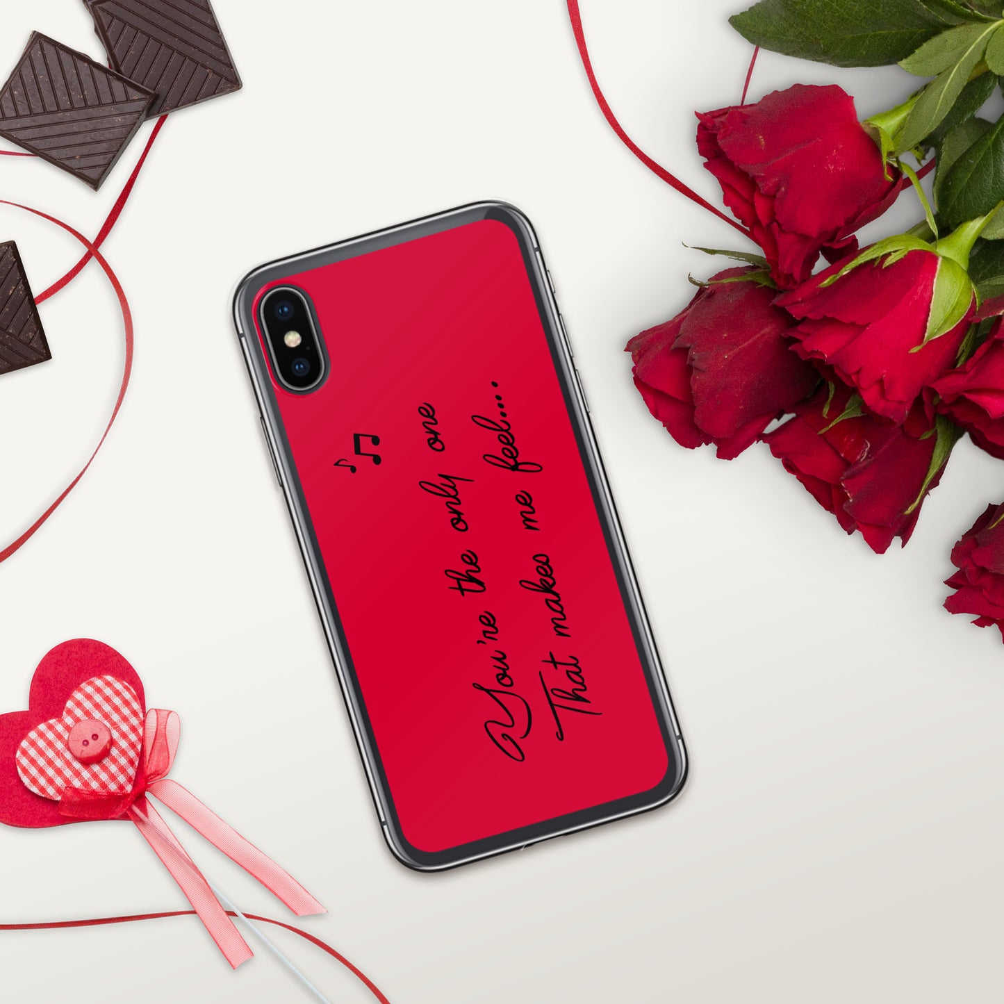 You're the only one that makes me feel Case for iPhone®