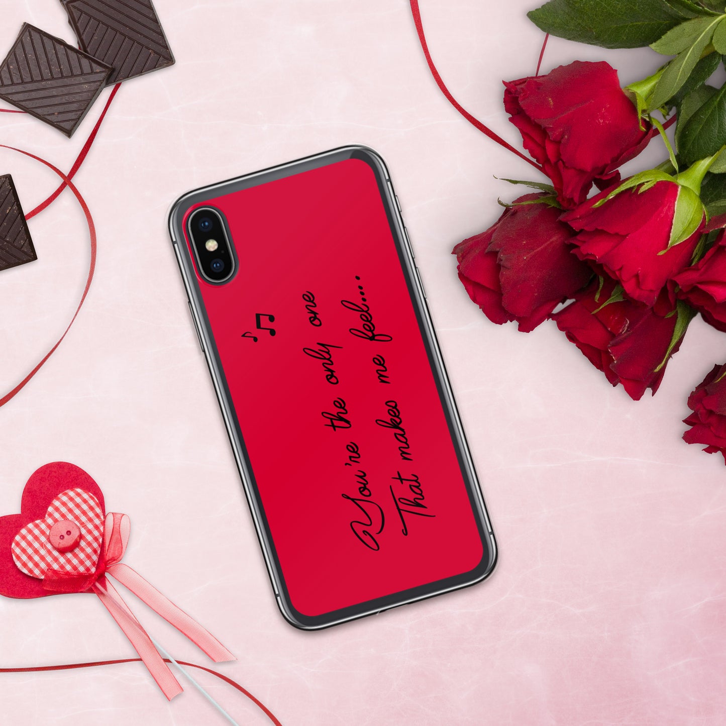 You're the only one that makes me feel Case for iPhone®
