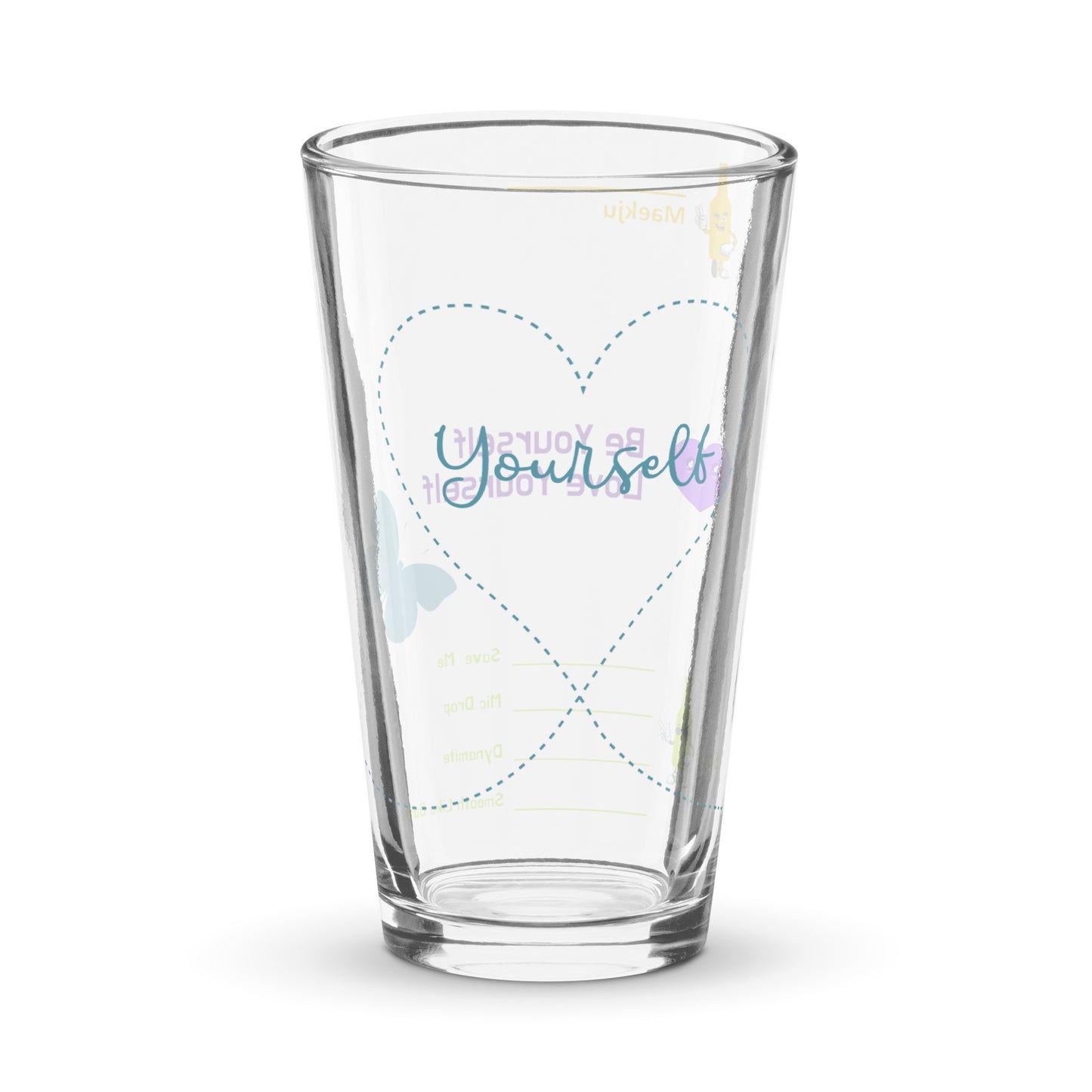 Love Yourself in Beautiful Blue Somaek Glass