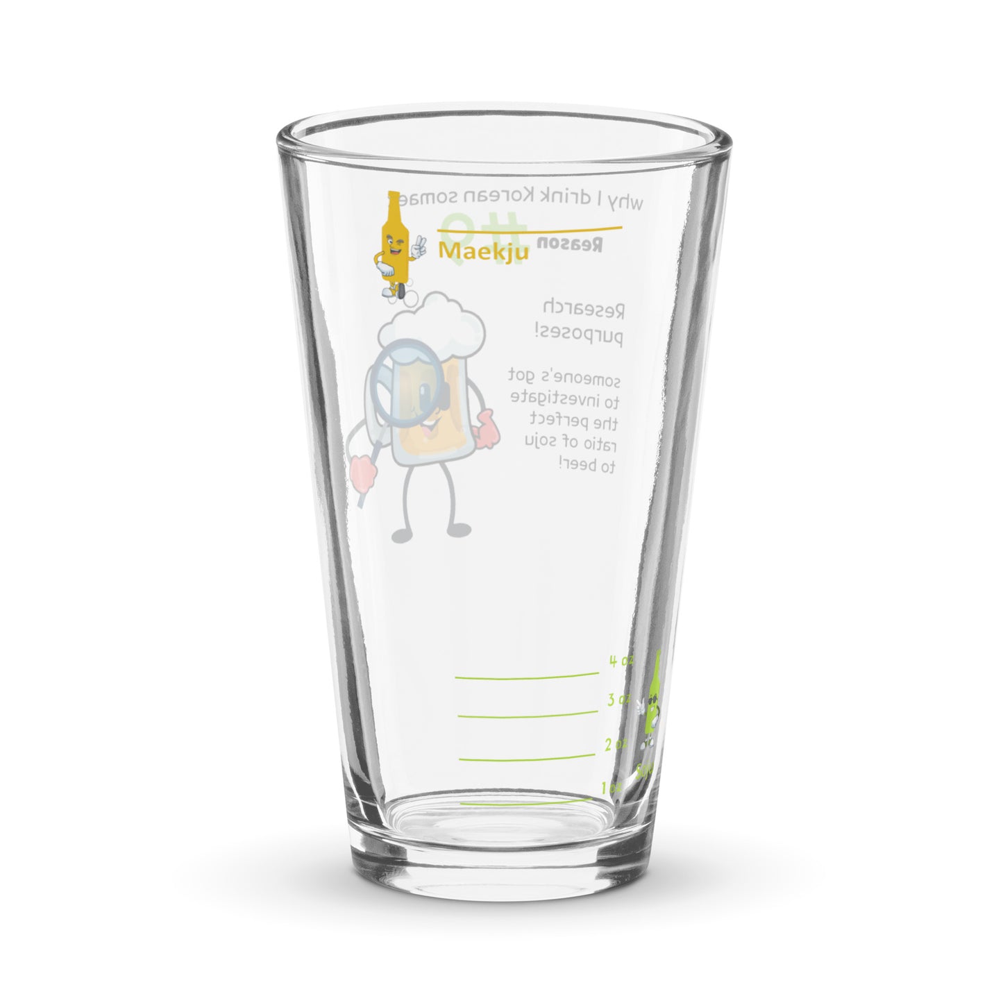 Reason to Drink Somaek #9 - Somaek Glass