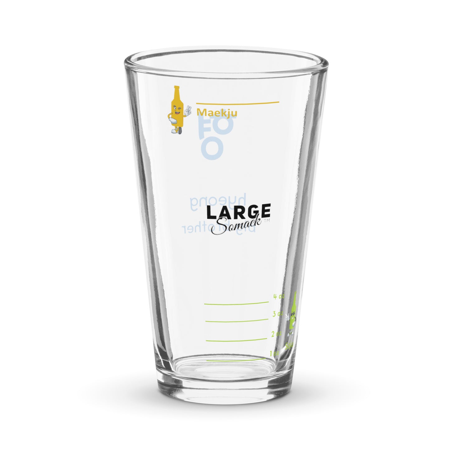 Hyeung Big Brother - blue somaek glass