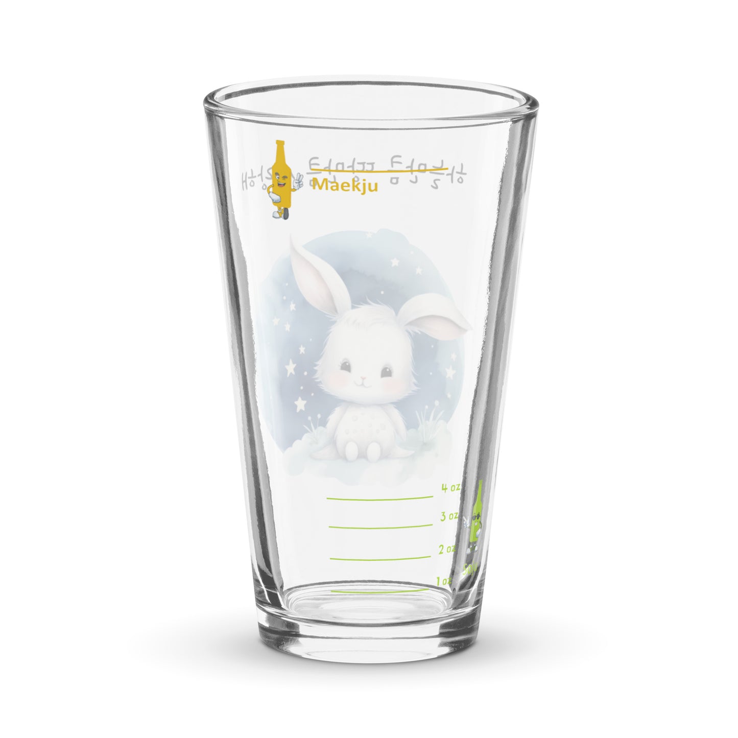 Haneul mankeum tang mankeum saranghae - bunny somaek glass