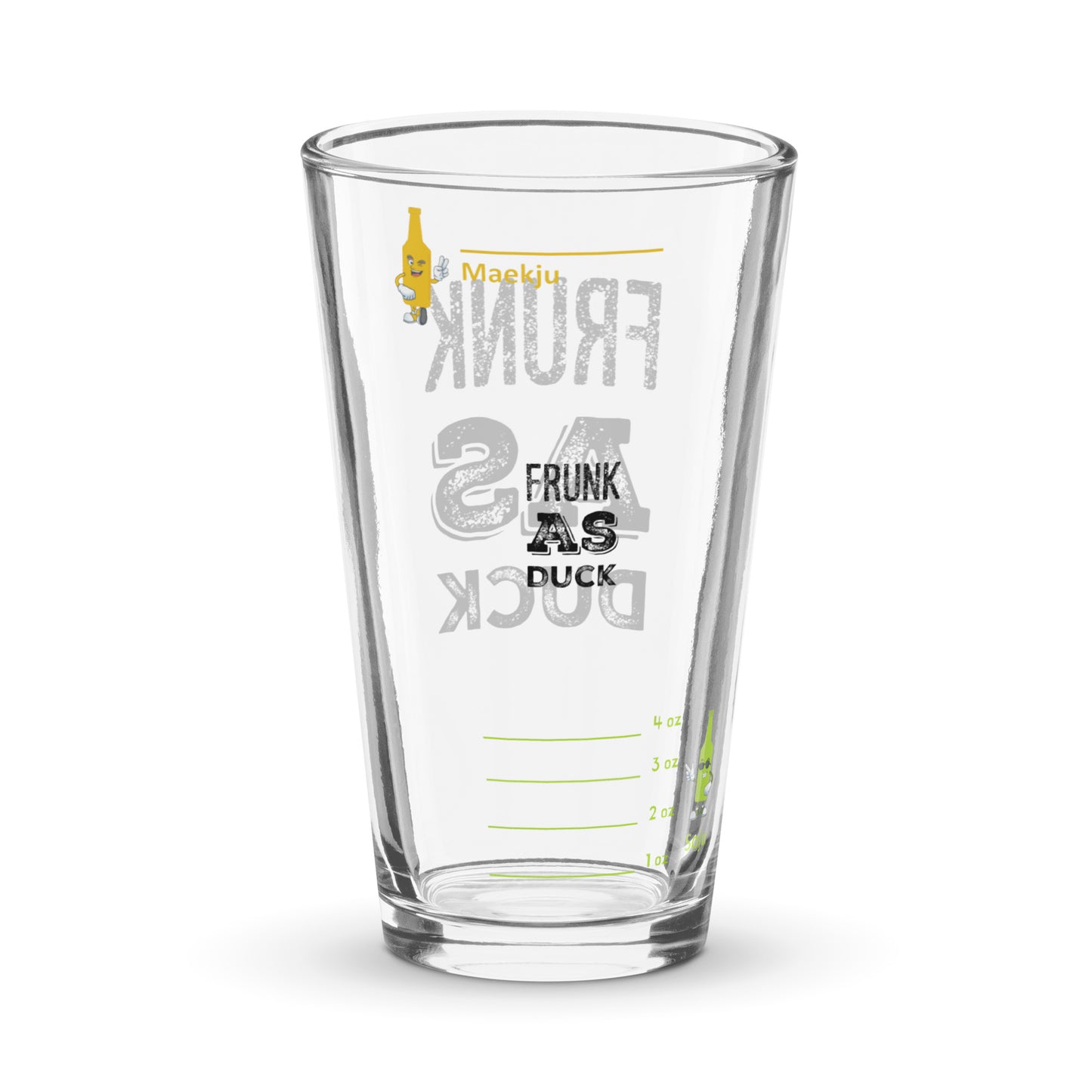 Frunk as Duck - Text Only somaek glass