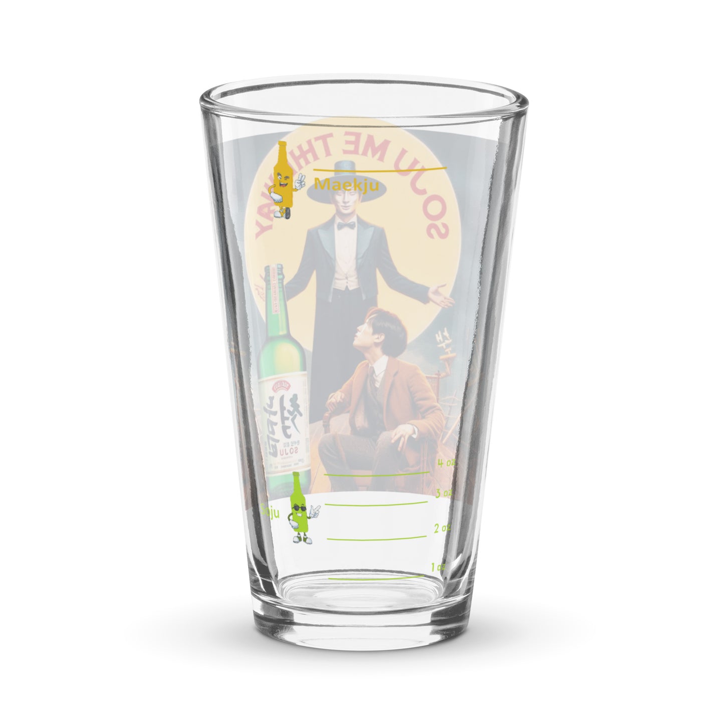 Soju Me The Way K-drama Style Somaek Glass (oz)