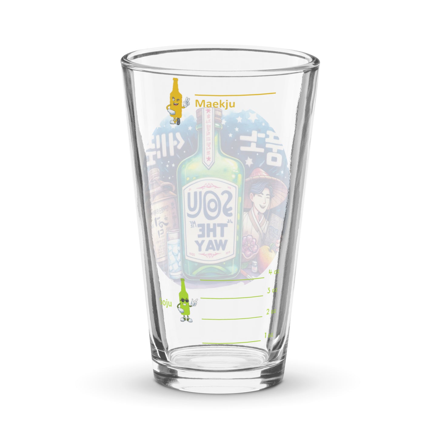 Soju (Me) The Way Somaek Glass (oz)