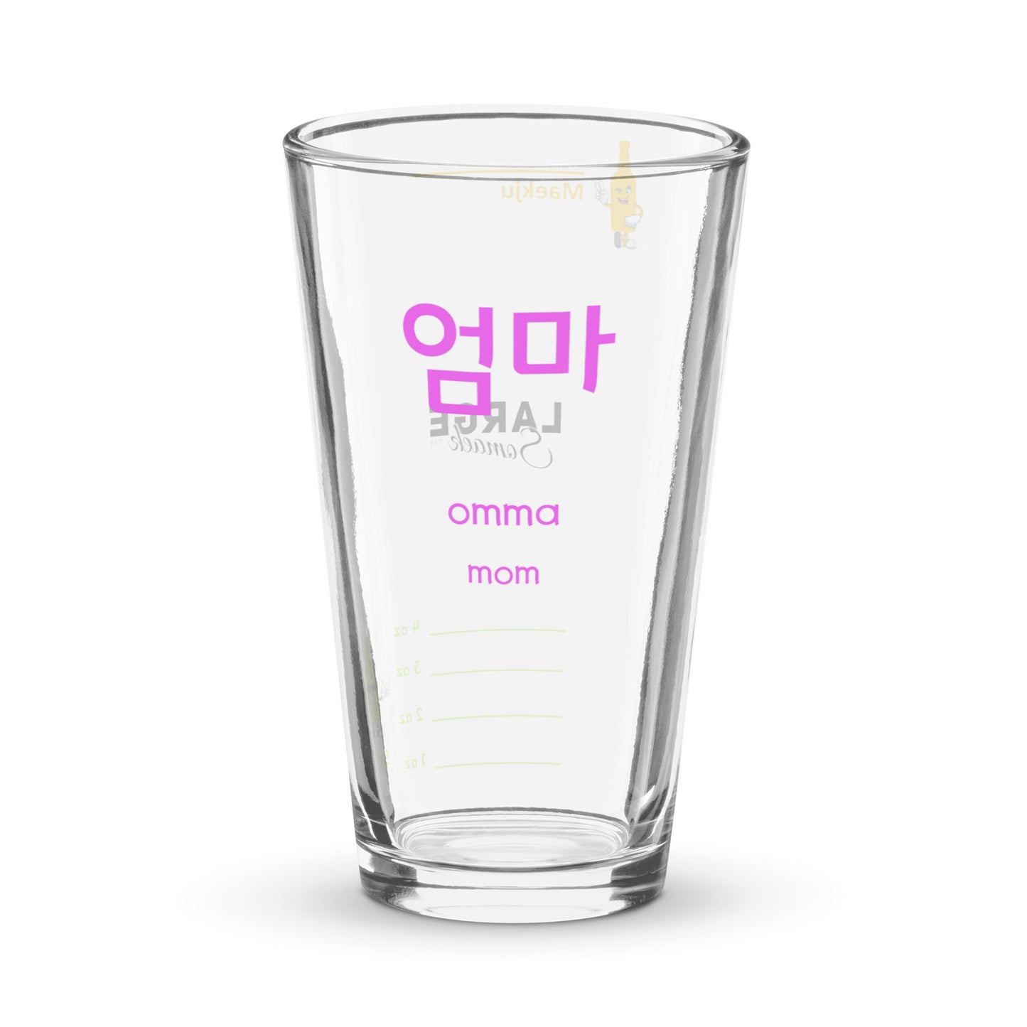 Omma Mom - Pink Somaek Glass