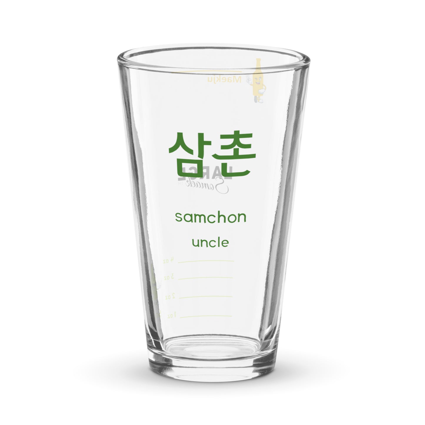 Samchon Uncle - Green somaek glass