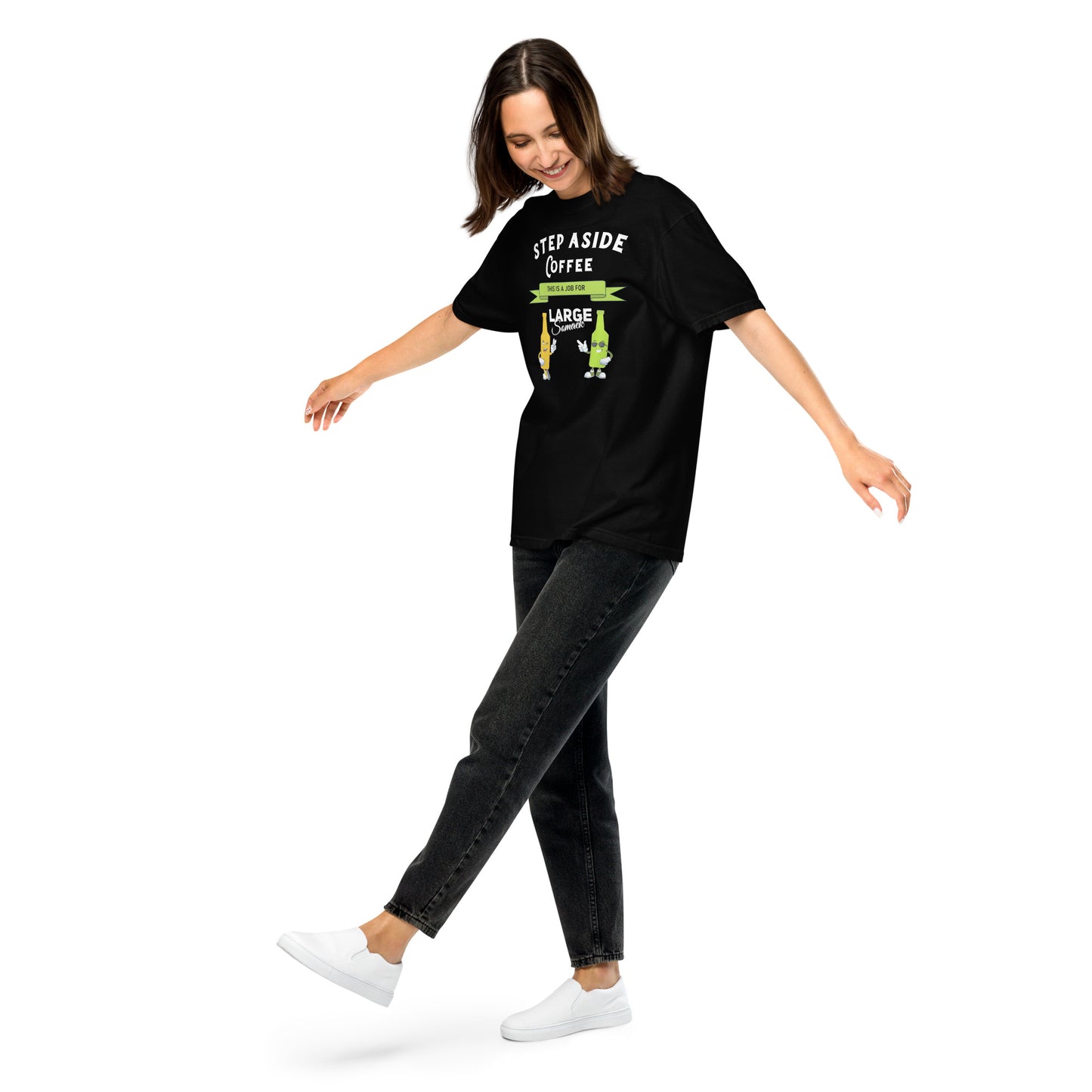 Step aside coffee, this is a job for Large Somaek T-shirt
