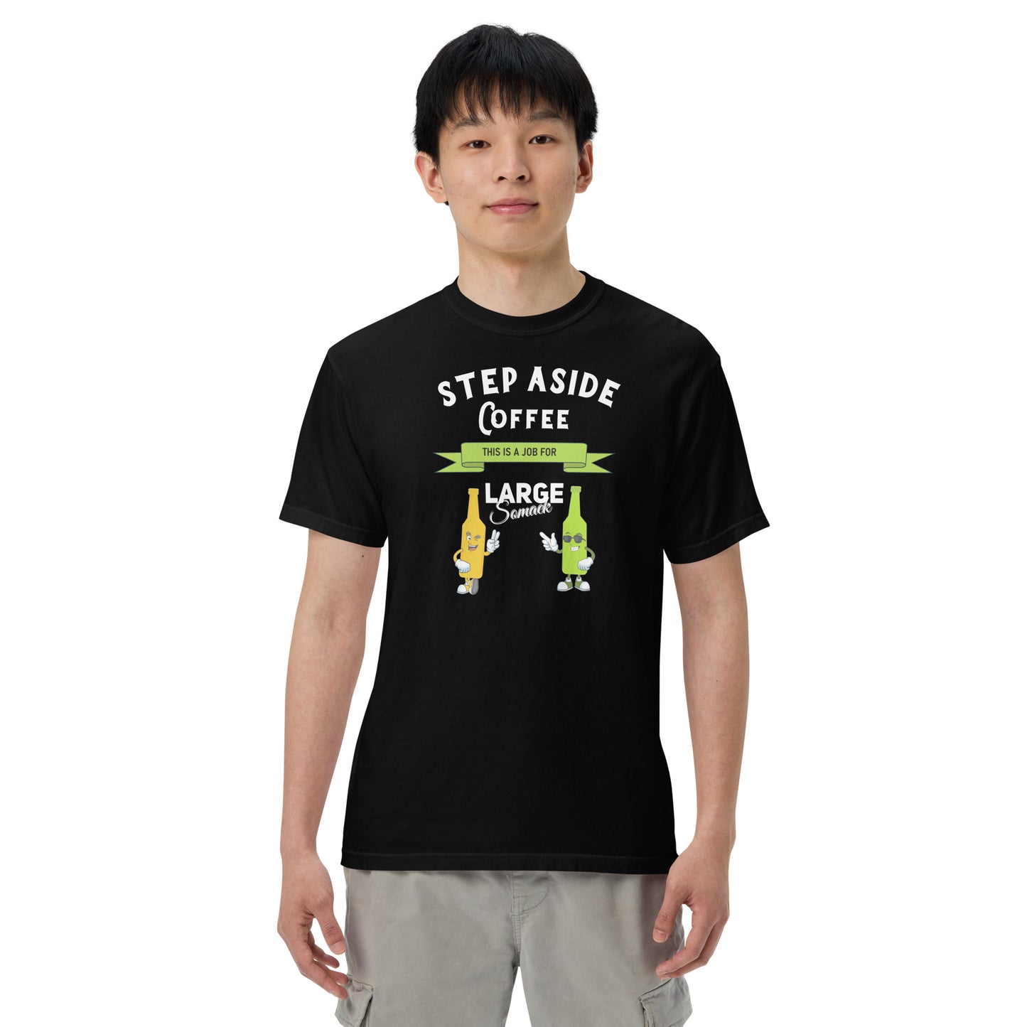 Step aside coffee, this is a job for Large Somaek T-shirt